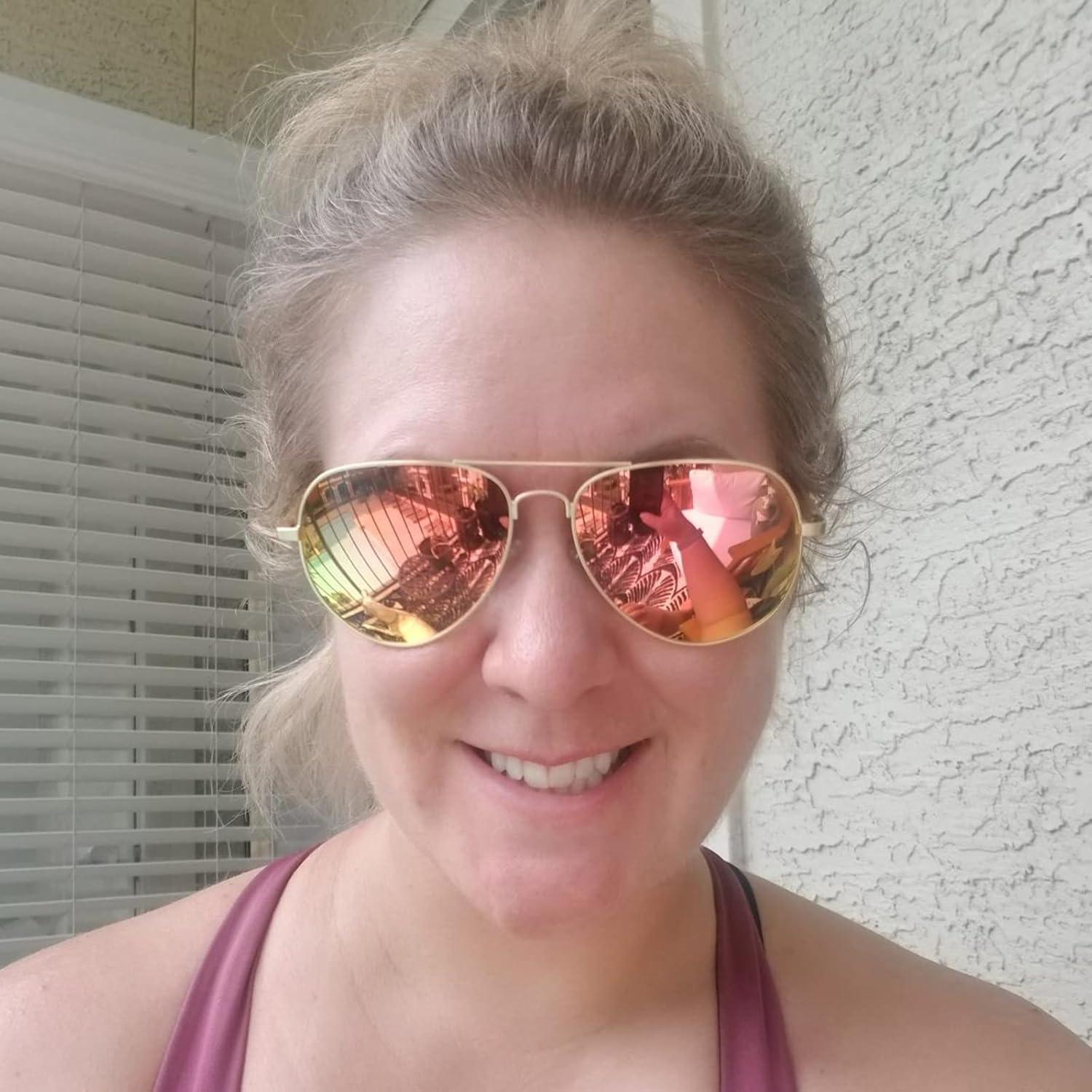 Gafas de sol aviador polarizadas PORADAY 58mm UV400