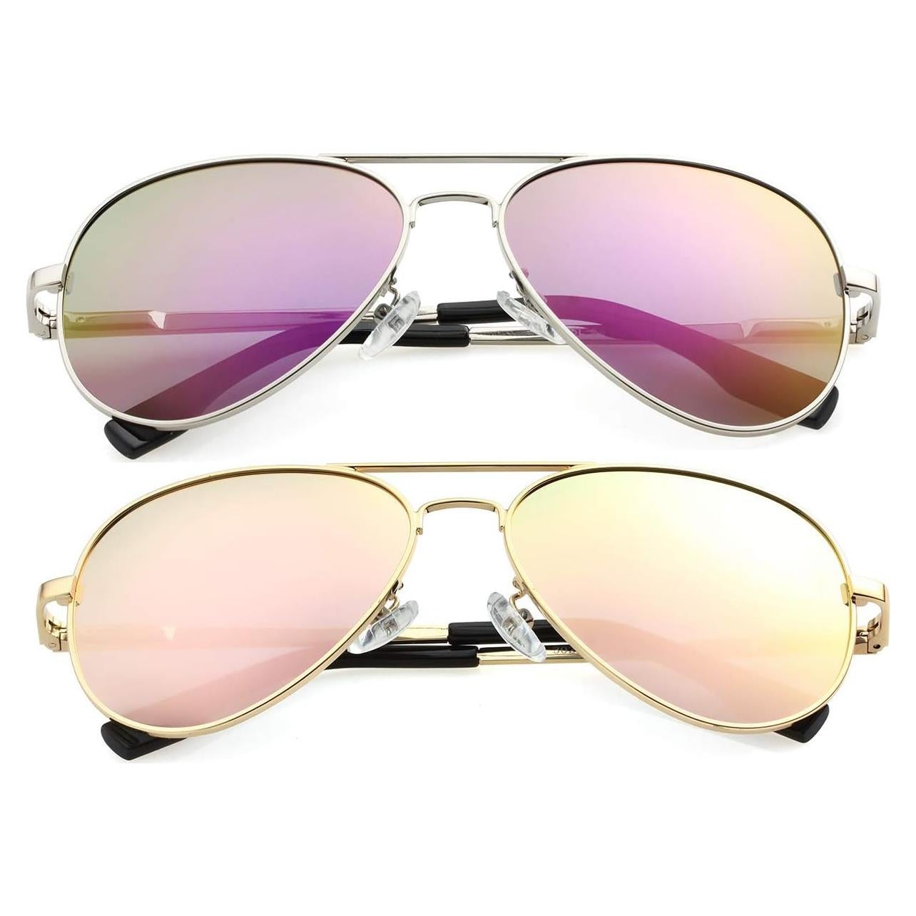 Gafas de sol aviador polarizadas PORADAY 58mm UV400