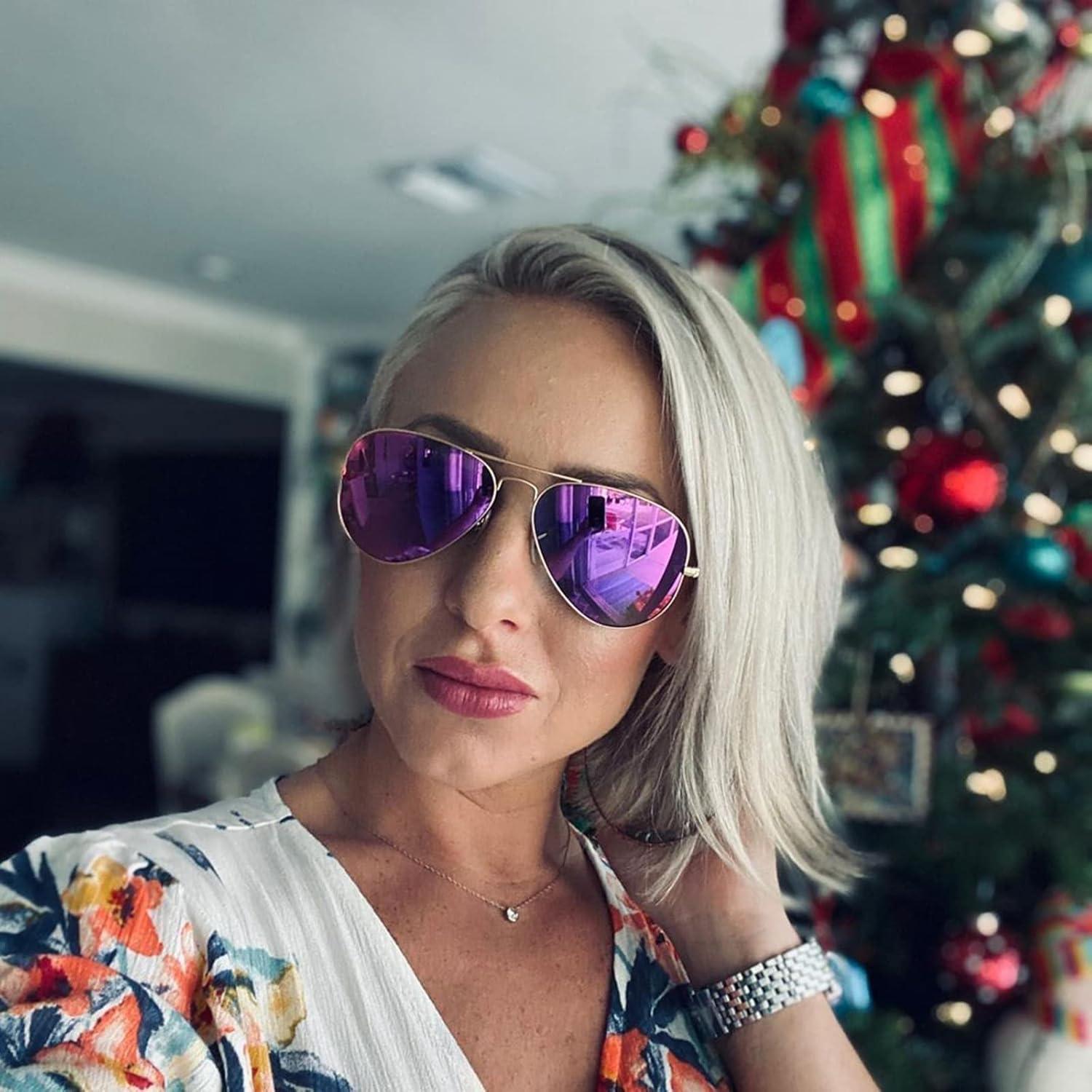 Gafas de sol aviador polarizadas PORADAY 58mm UV400