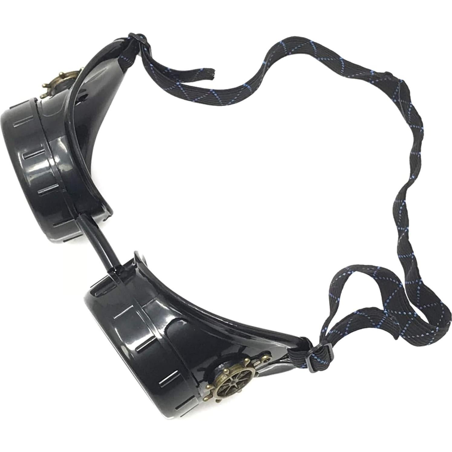 Gafas Steampunk UMBRELLALABORATORY Rojas Ajustables