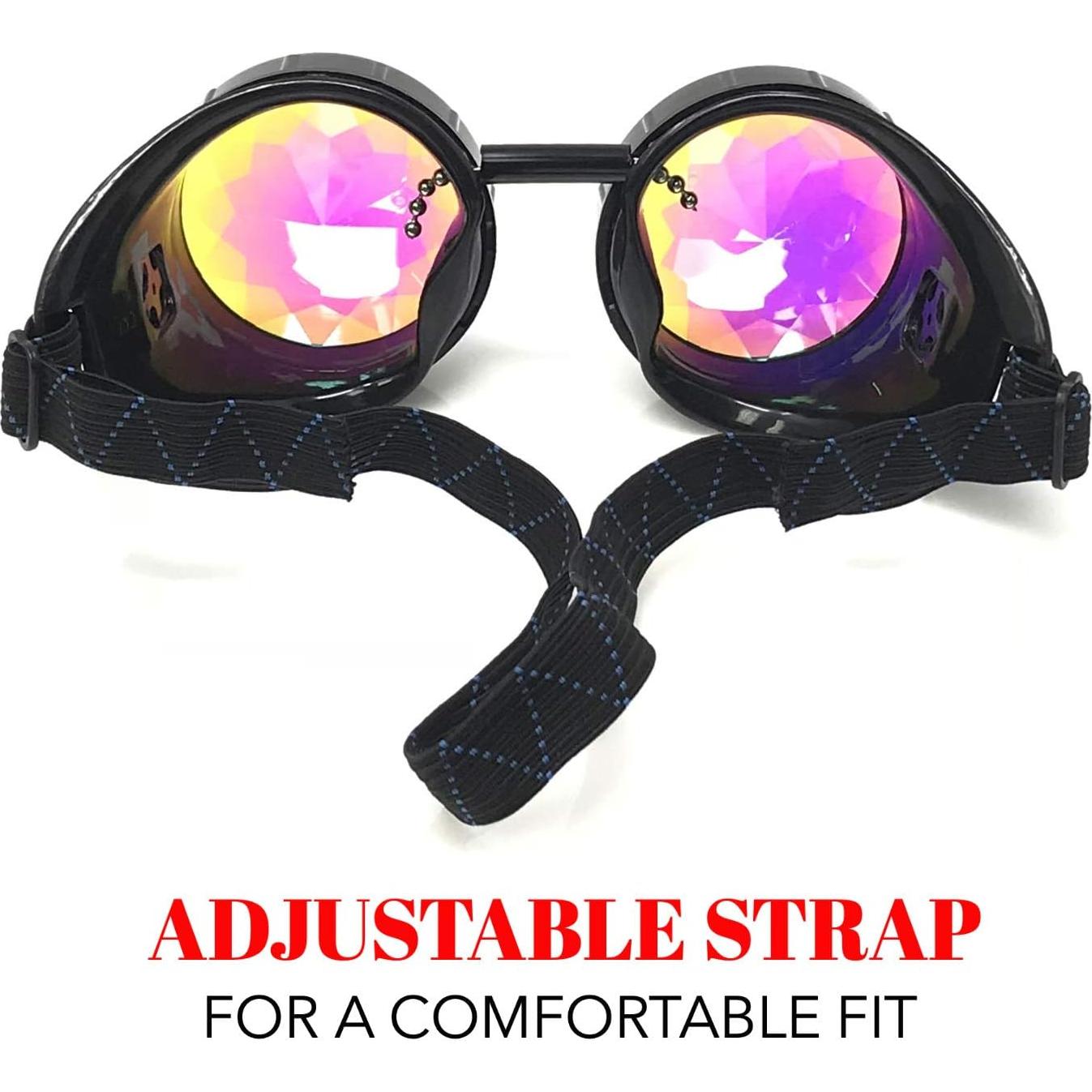 Gafas Steampunk UMBRELLALABORATORY con Prisma 3D