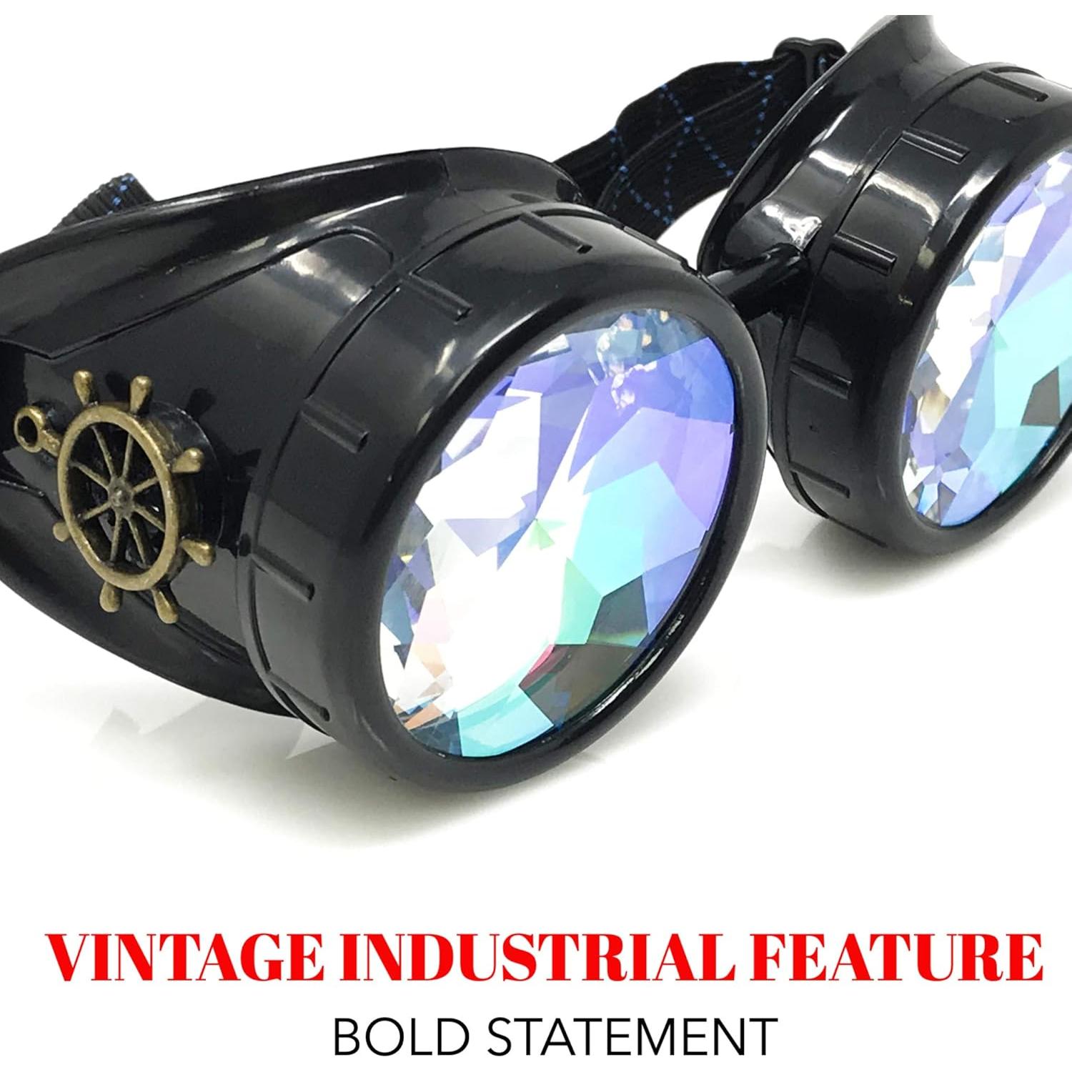 Gafas Steampunk UMBRELLALABORATORY con Prisma 3D