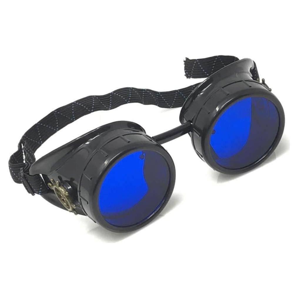 Gafas Steampunk UMBRELLALABORATORY RSW Azul Celeste