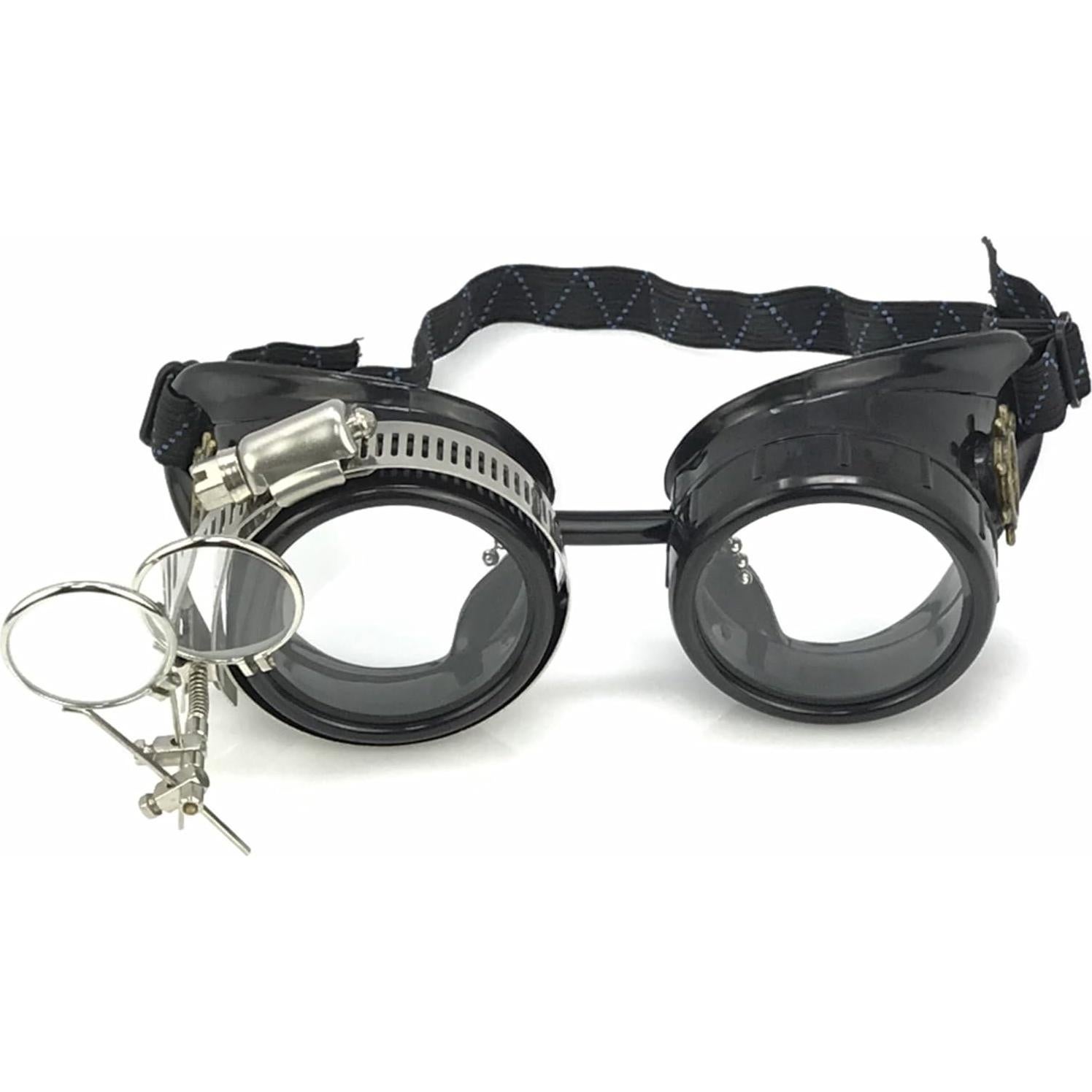 Gafas Steampunk UMBRELLALABORATORY RSW, Elegantes y Ajustables