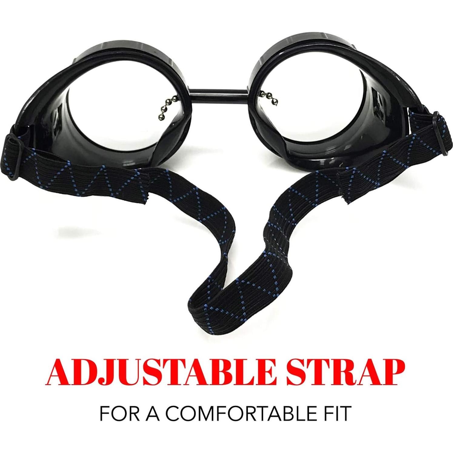 Gafas Steampunk UMBRELLALABORATORY, Estilo Vintage