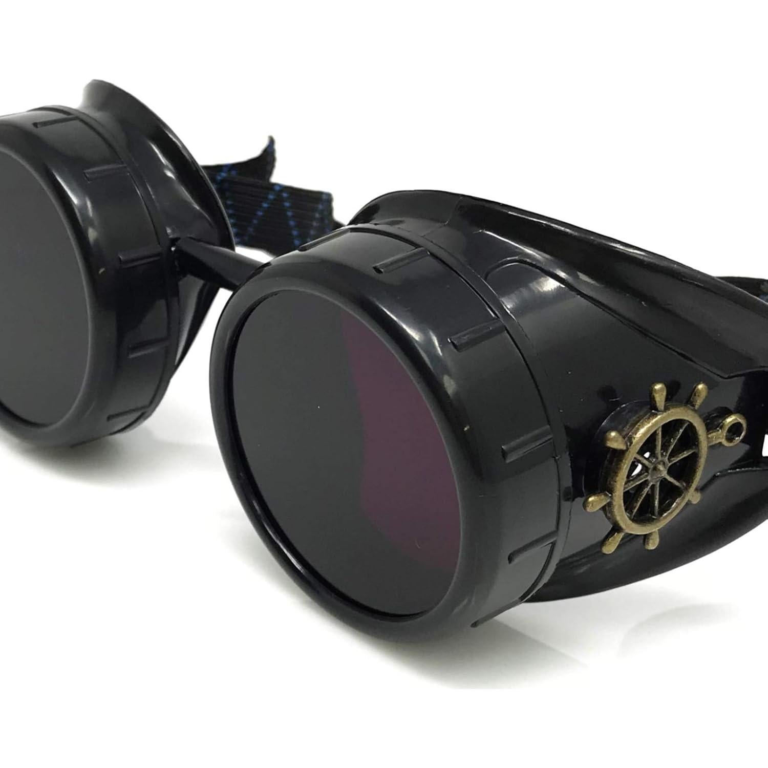 Gafas Steampunk UMBRELLALABORATORY Moradas Ajustables