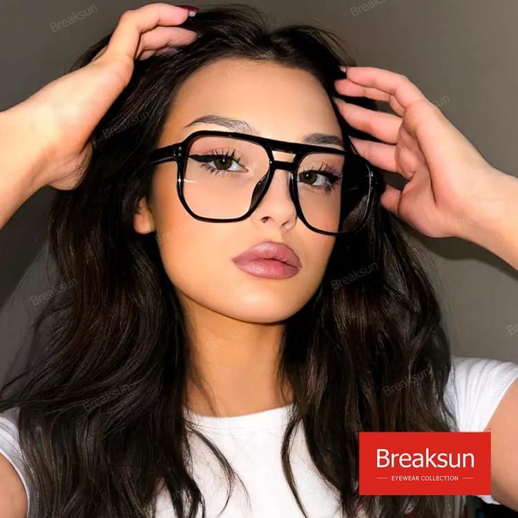 Gafas de sol retro Breaksun B68 unisex 54mm bloqueadoras