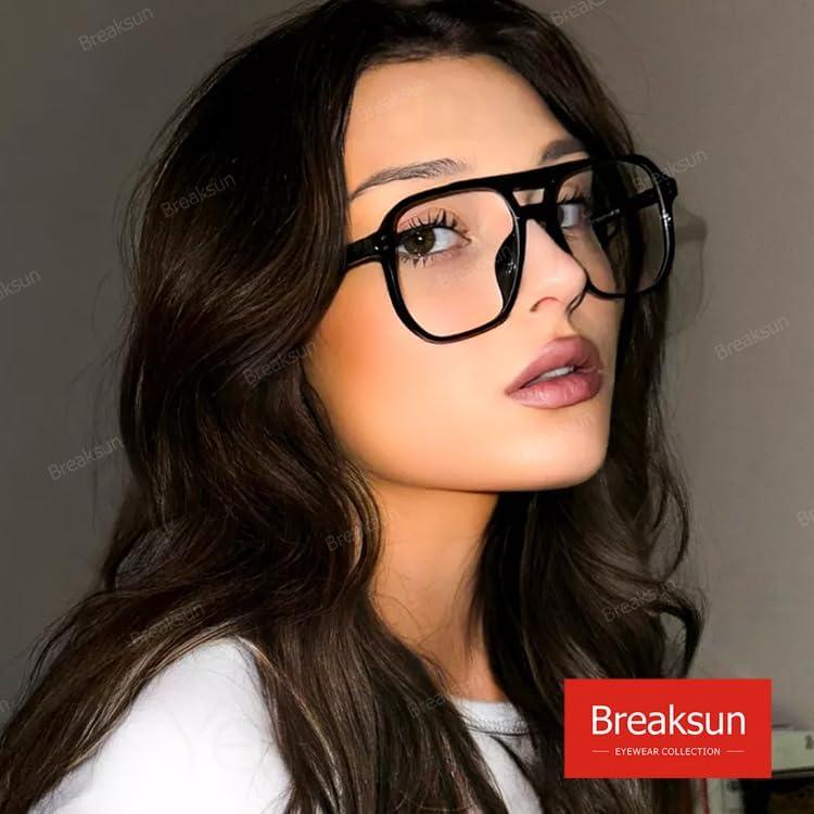 Gafas de sol retro Breaksun B68 unisex 54mm bloqueadoras