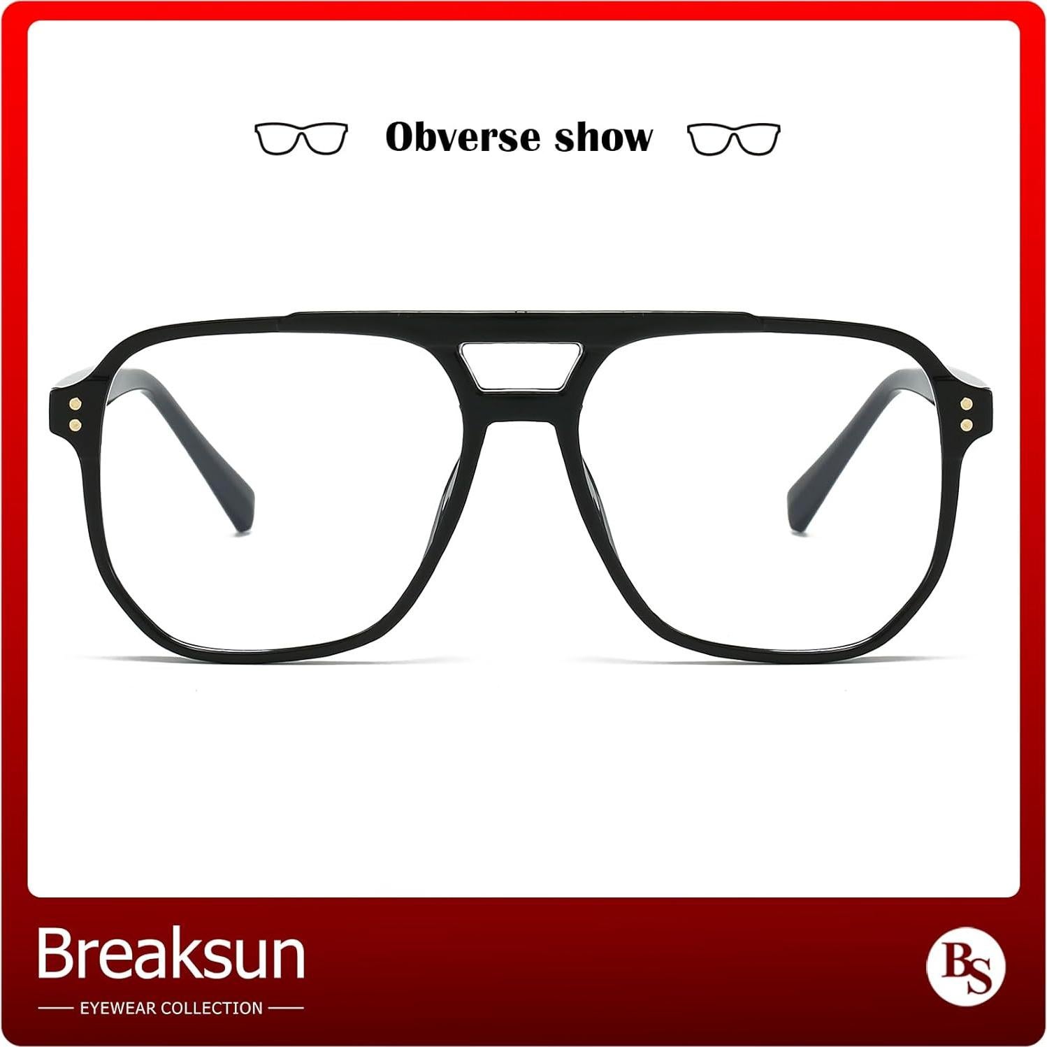 Gafas de sol retro Breaksun B68 unisex 54mm bloqueadoras