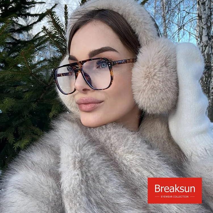 Gafas de sol cuadradas Breaksun B68 con bloqueo luz azul