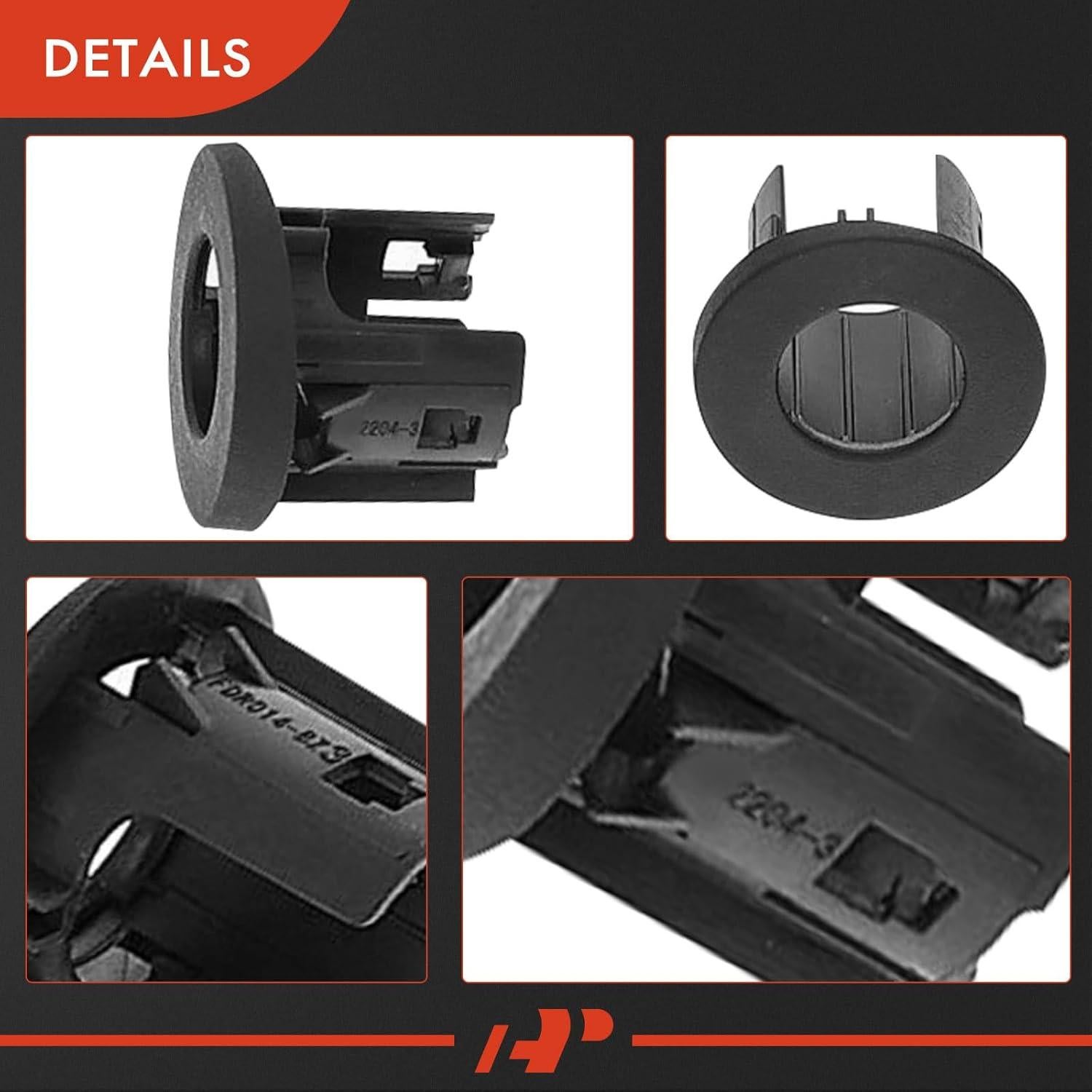 Soportes de Sensor de Estacionamiento A-Premium 4 Pcs Ford 2017-2020