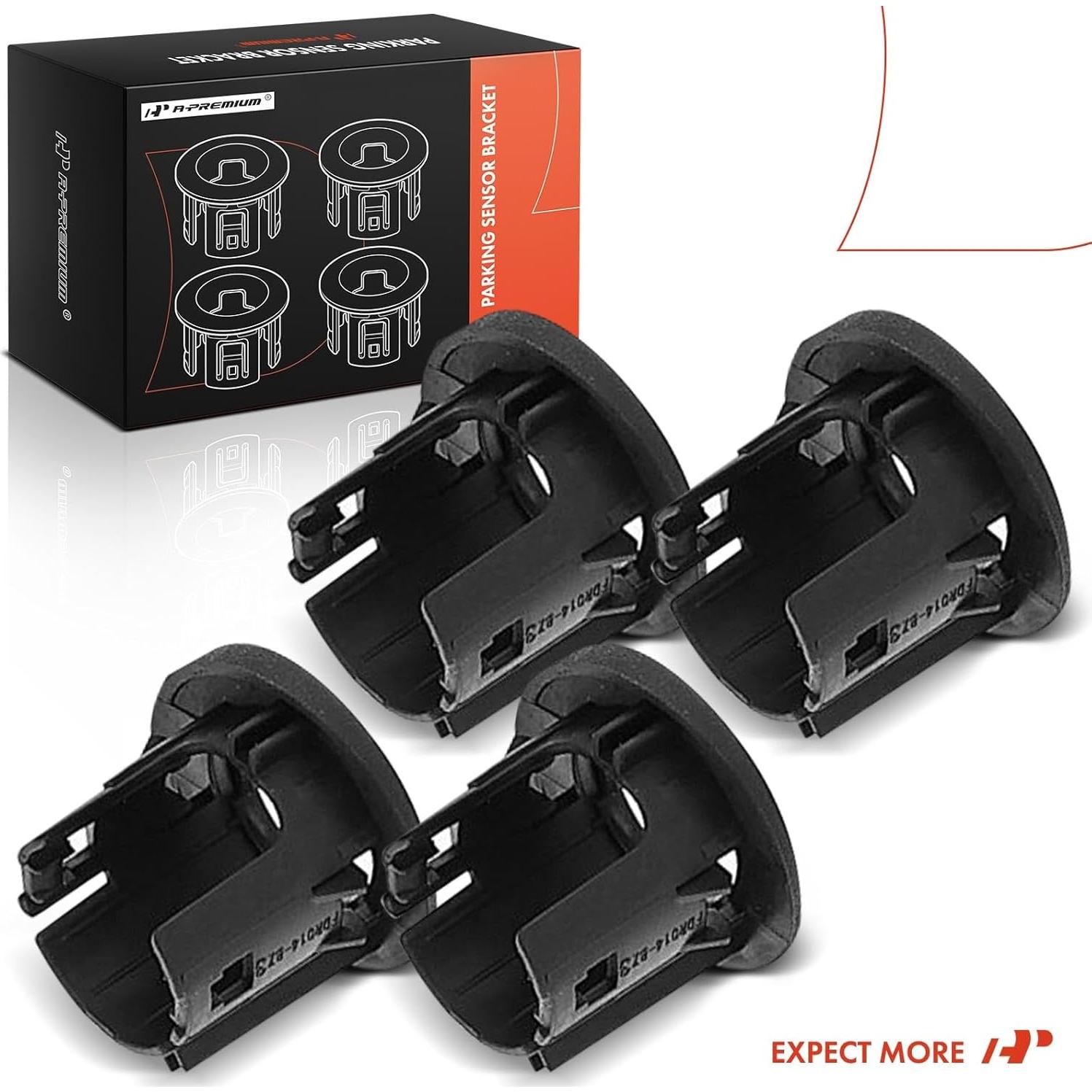Soportes de Sensor de Estacionamiento A-Premium 4 Pcs Ford 2017-2020