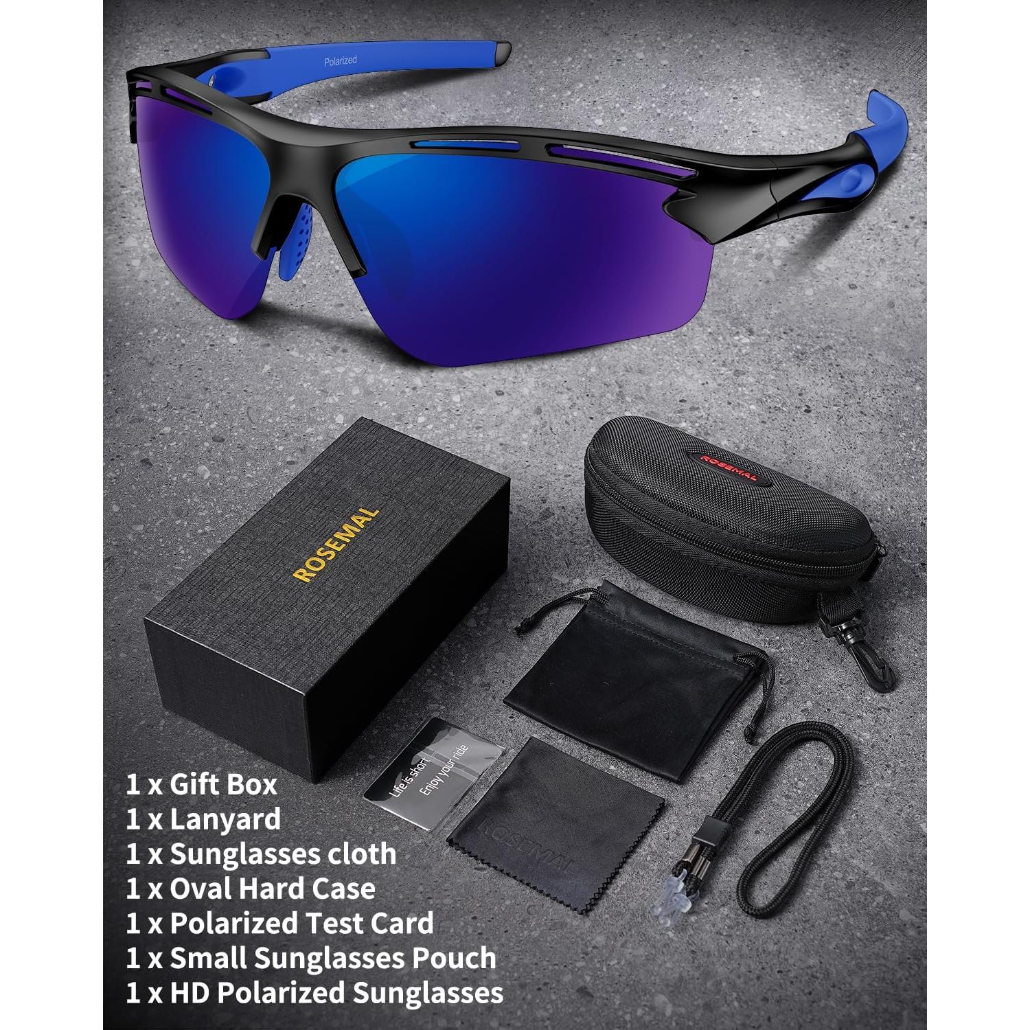 Gafas de sol deportivas Rosemal 7253 polarizadas UV400