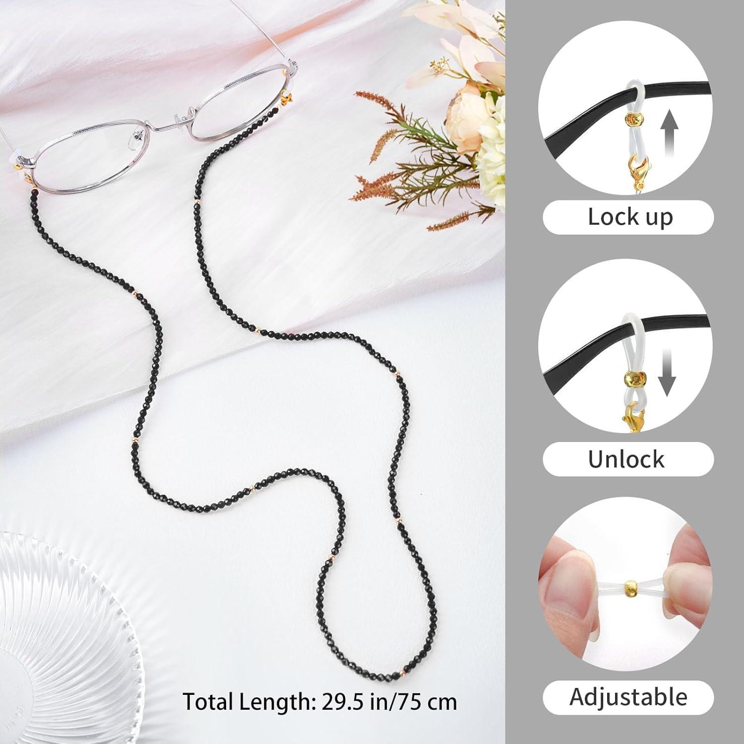 Cadena de Gafas BILIONE de Cristal 75 cm para Mujeres