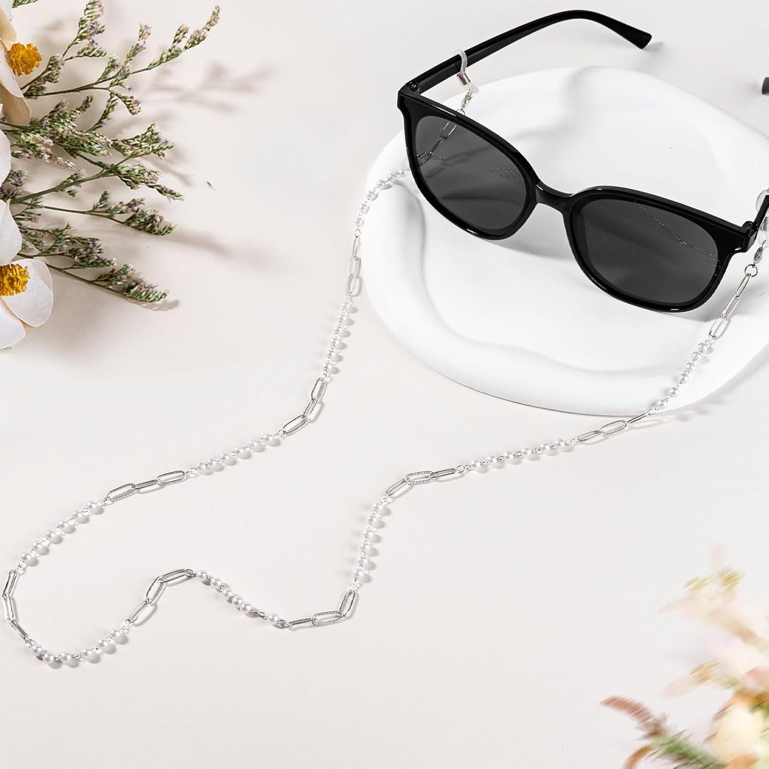 Cadena de Gafas BILIONE Plata 78 cm para Mujeres y Niñas