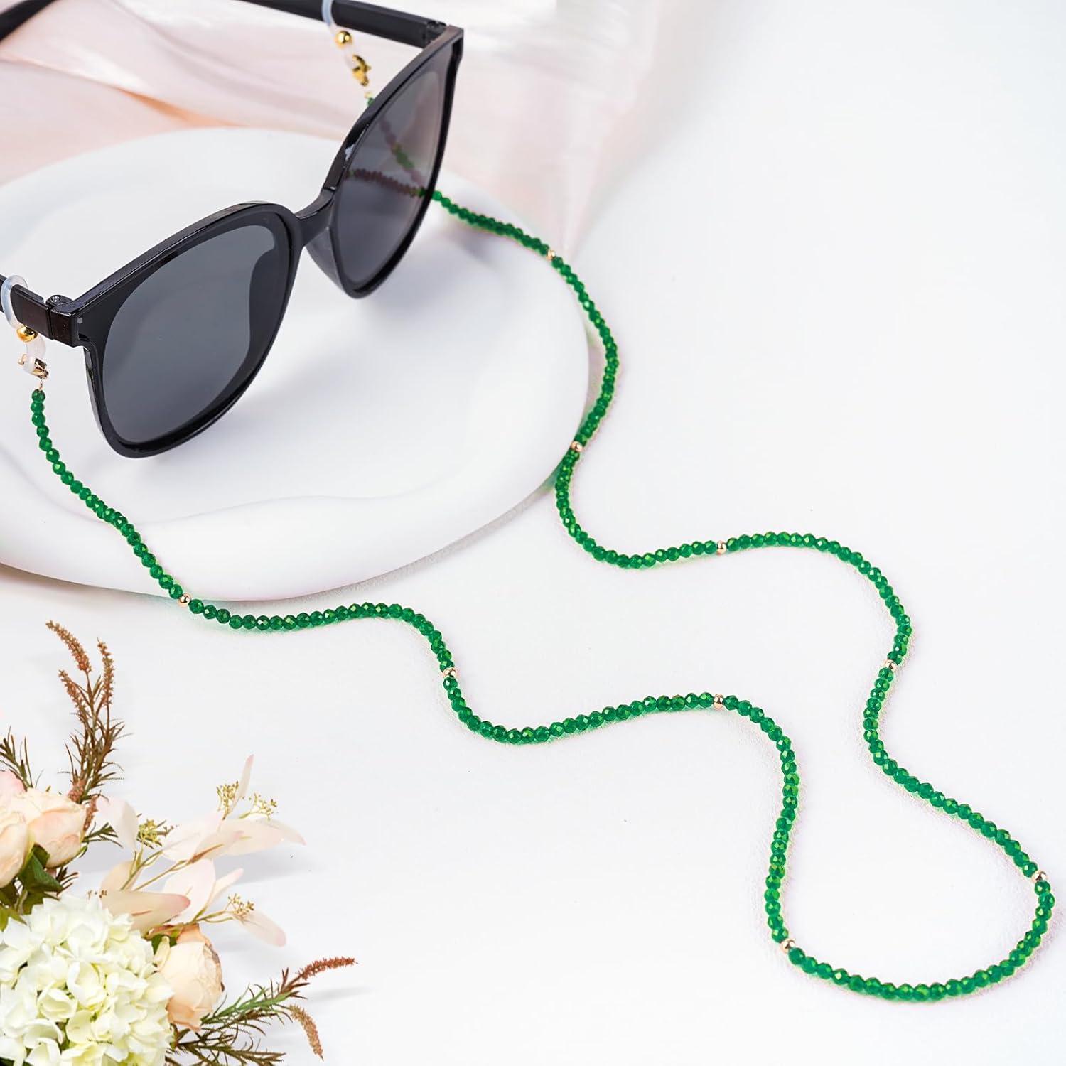 Cadena de Gafas BILIONE Verde 75 cm para Mujeres y Niñas