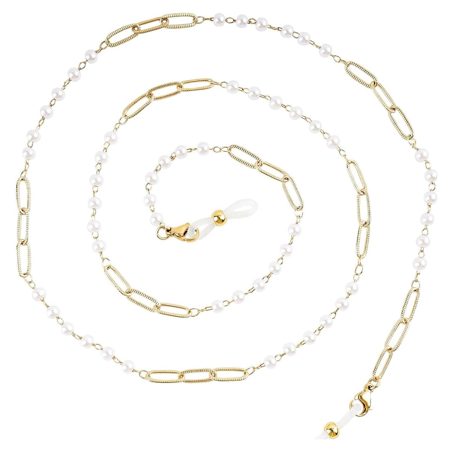 Cadena de Gafas BILIONE Oro 78 cm para Mujeres y Niñas