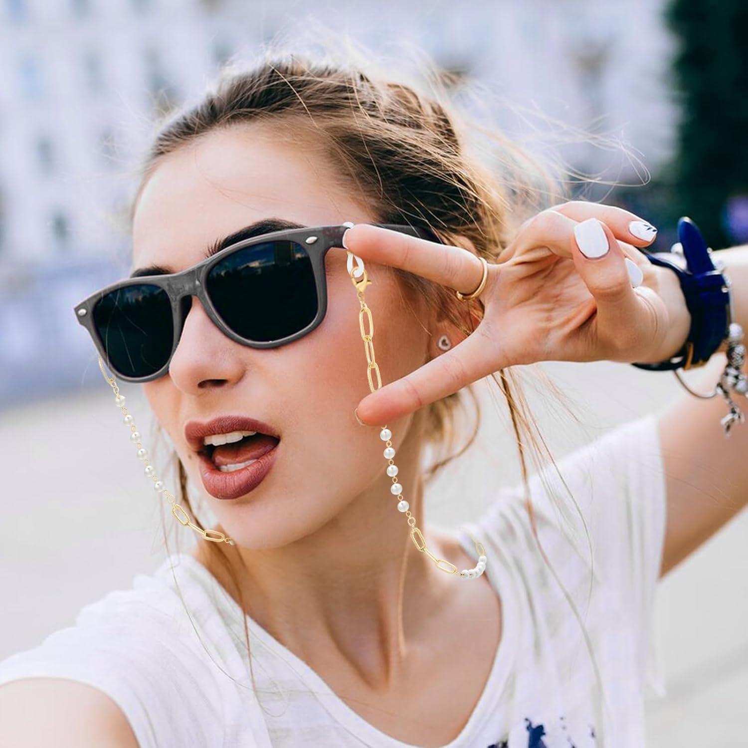 Cadena de Gafas BILIONE Oro 78 cm para Mujeres y Niñas