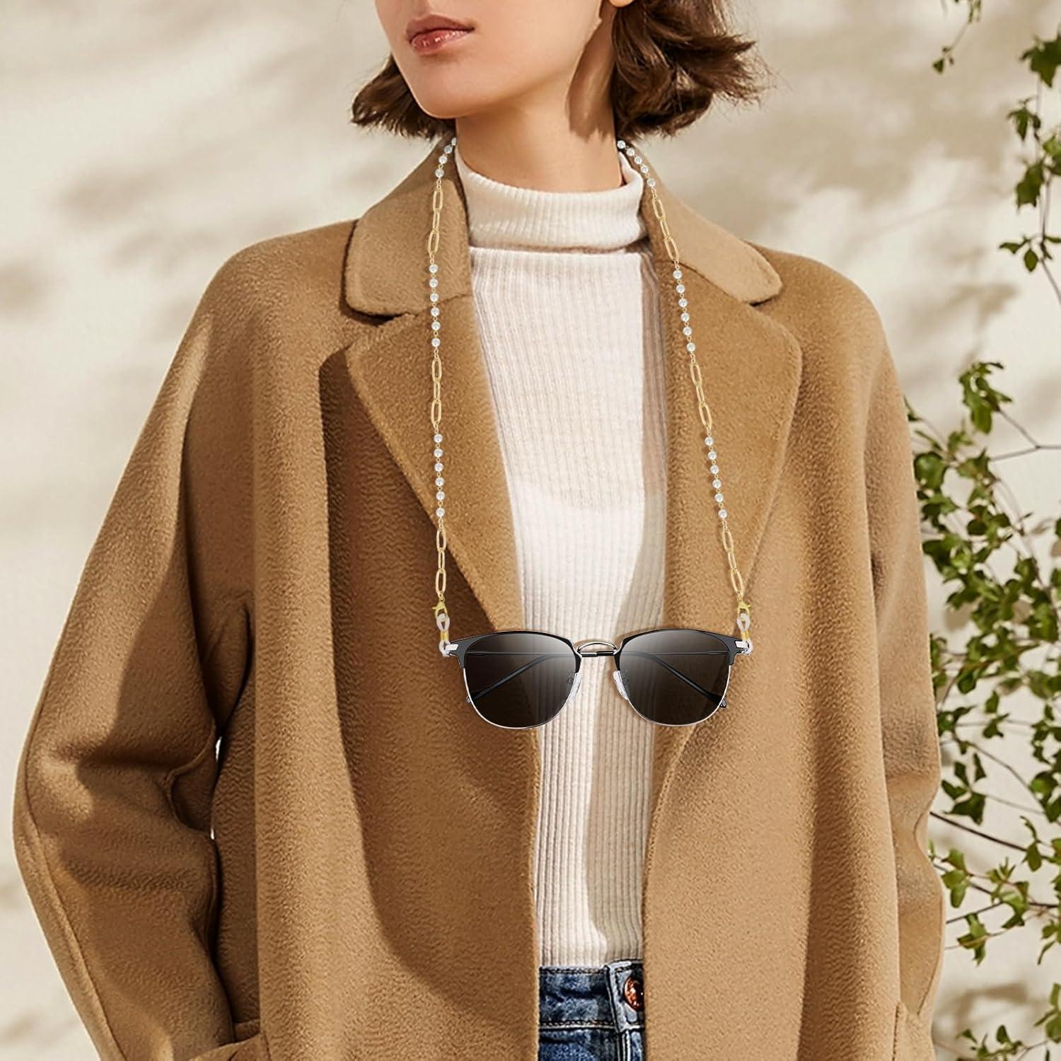 Cadena de Gafas BILIONE Oro 78 cm para Mujeres y Niñas