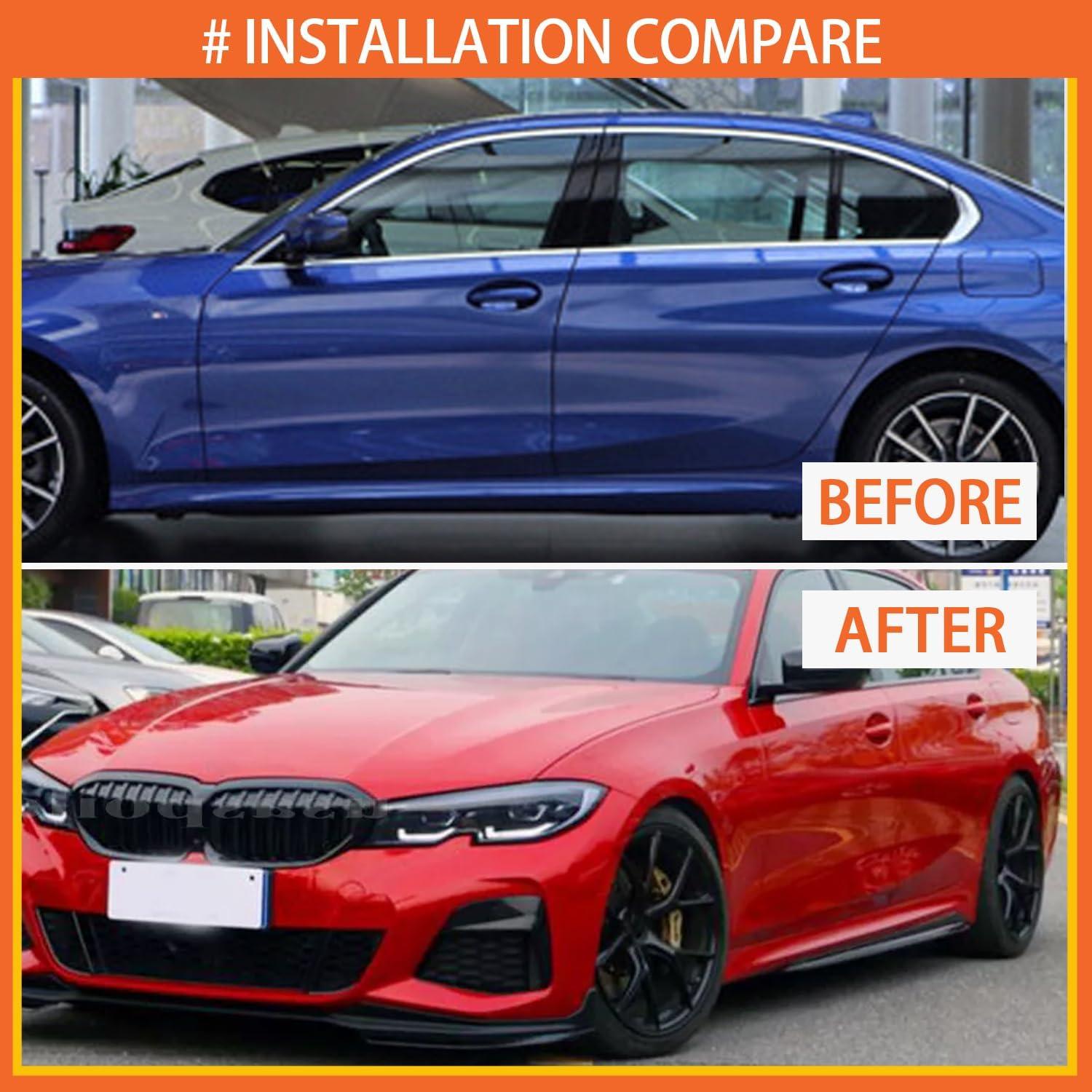 Faldones Laterales YIGRRO G20-SS para BMW 3 Series 2019-2022