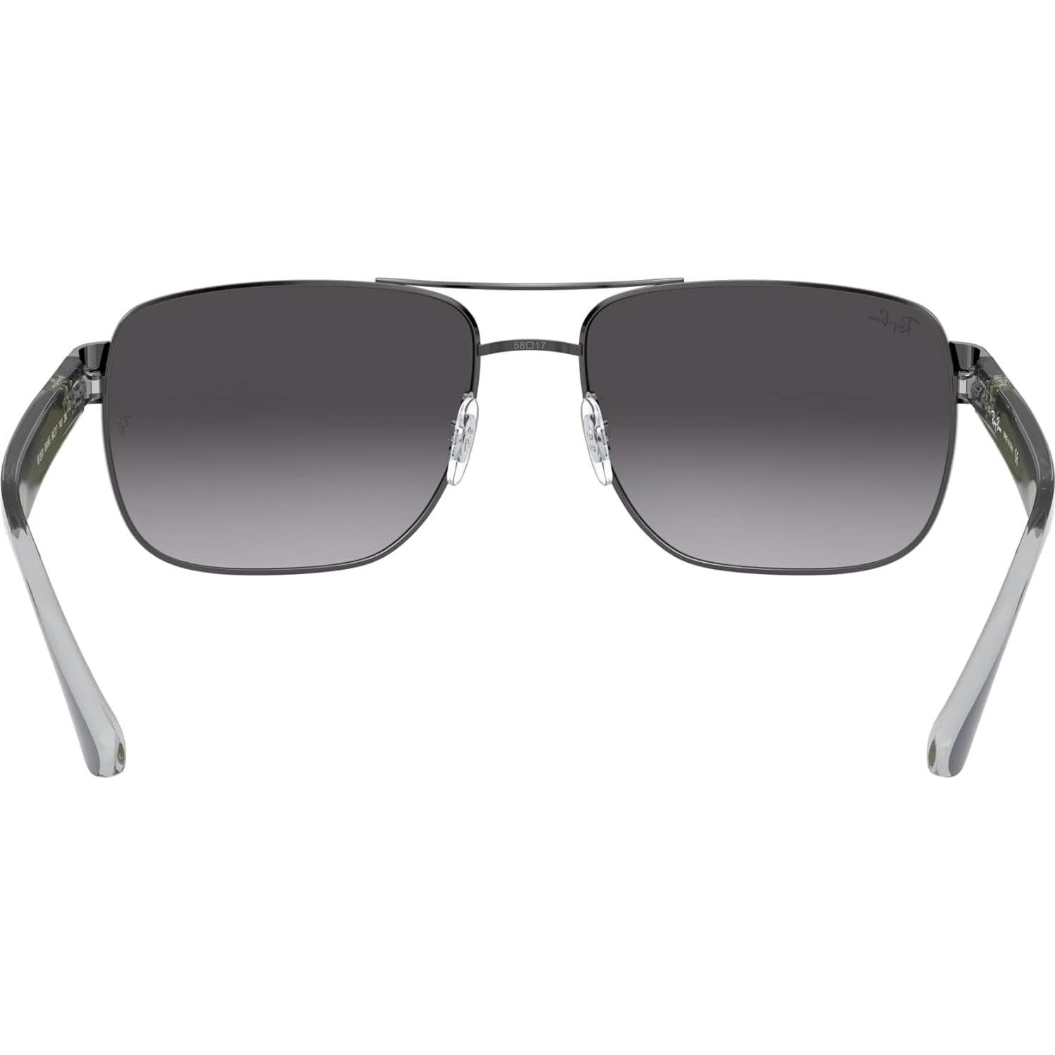 Gafas de sol Ray-Ban RB3530 Hombres 58mm Gunmetal