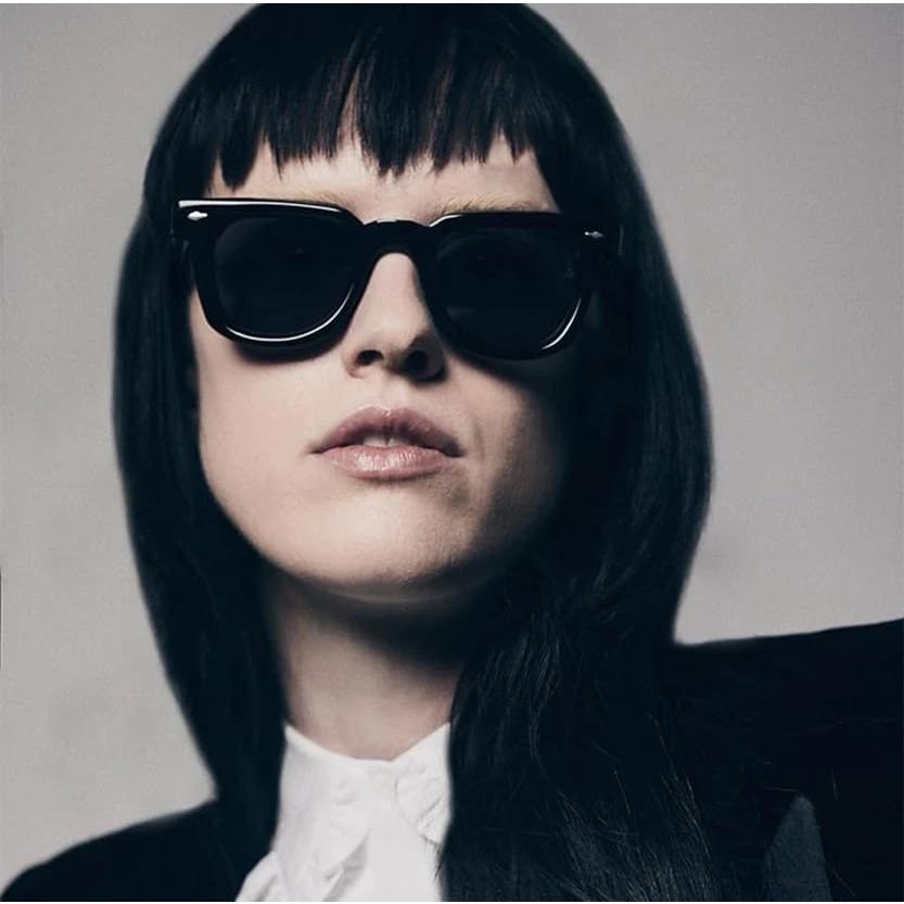 Gafas de sol cuadradas PORADAY unisex con lentes UV400