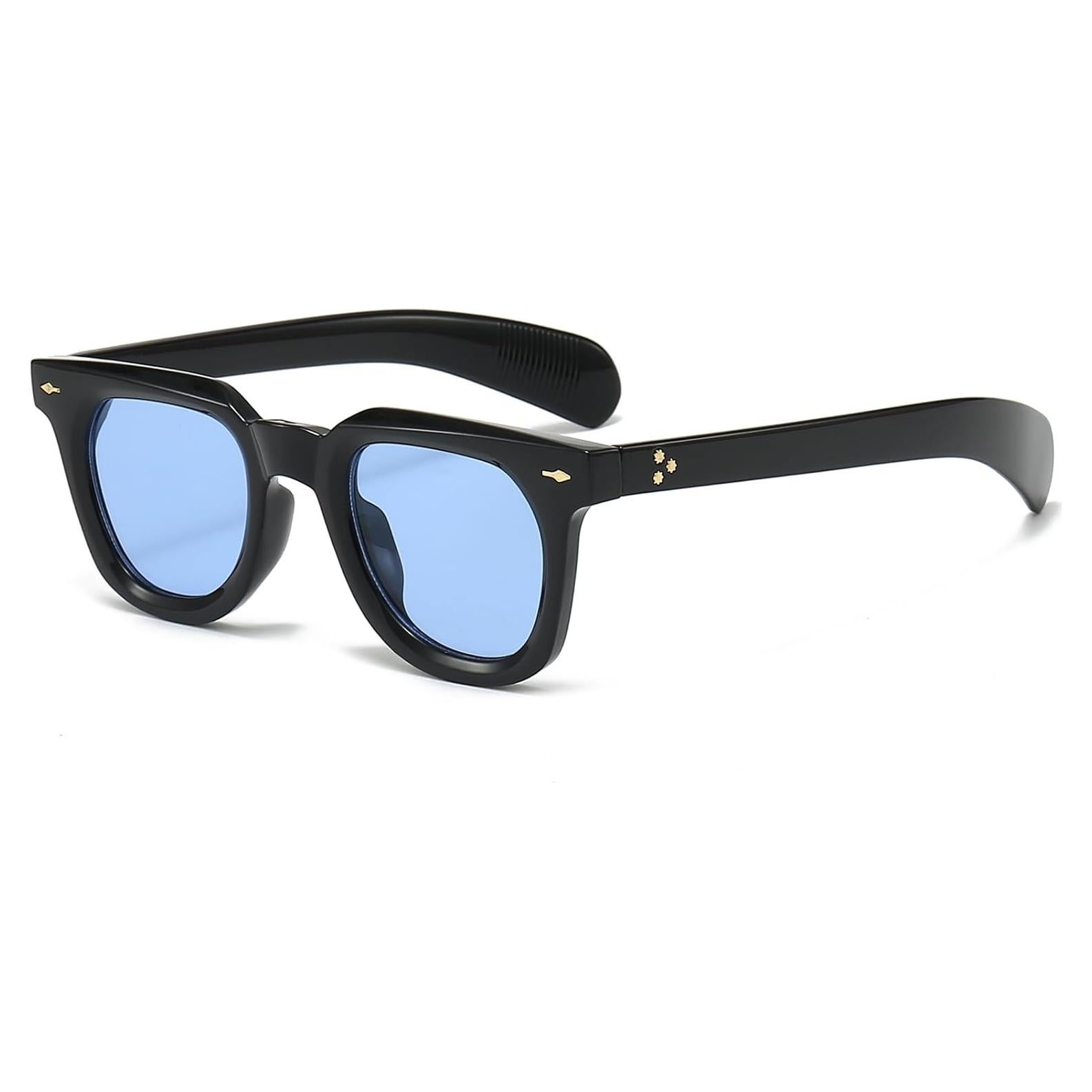 Gafas de sol cuadradas PORADAY negras UV400 unisex