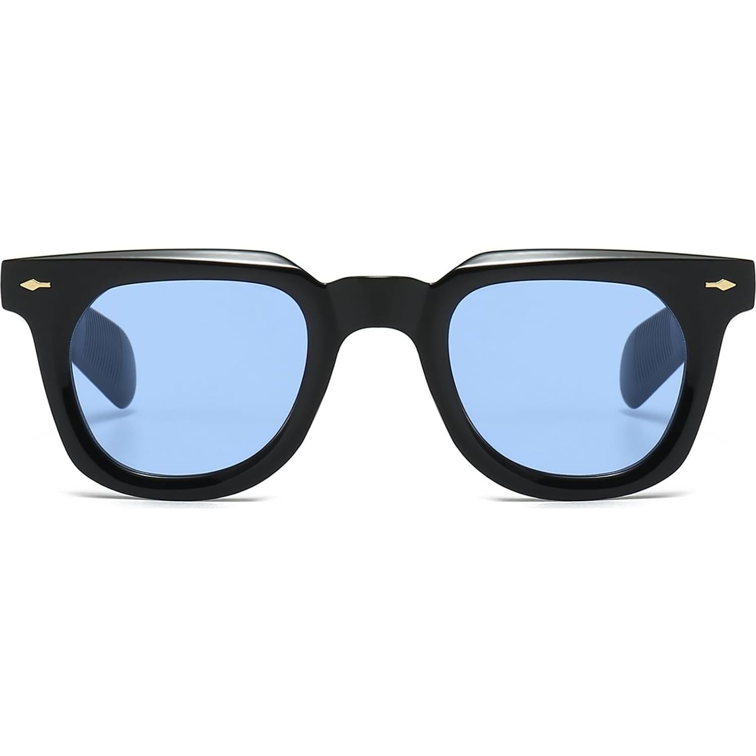 Gafas de sol cuadradas PORADAY negras UV400 unisex