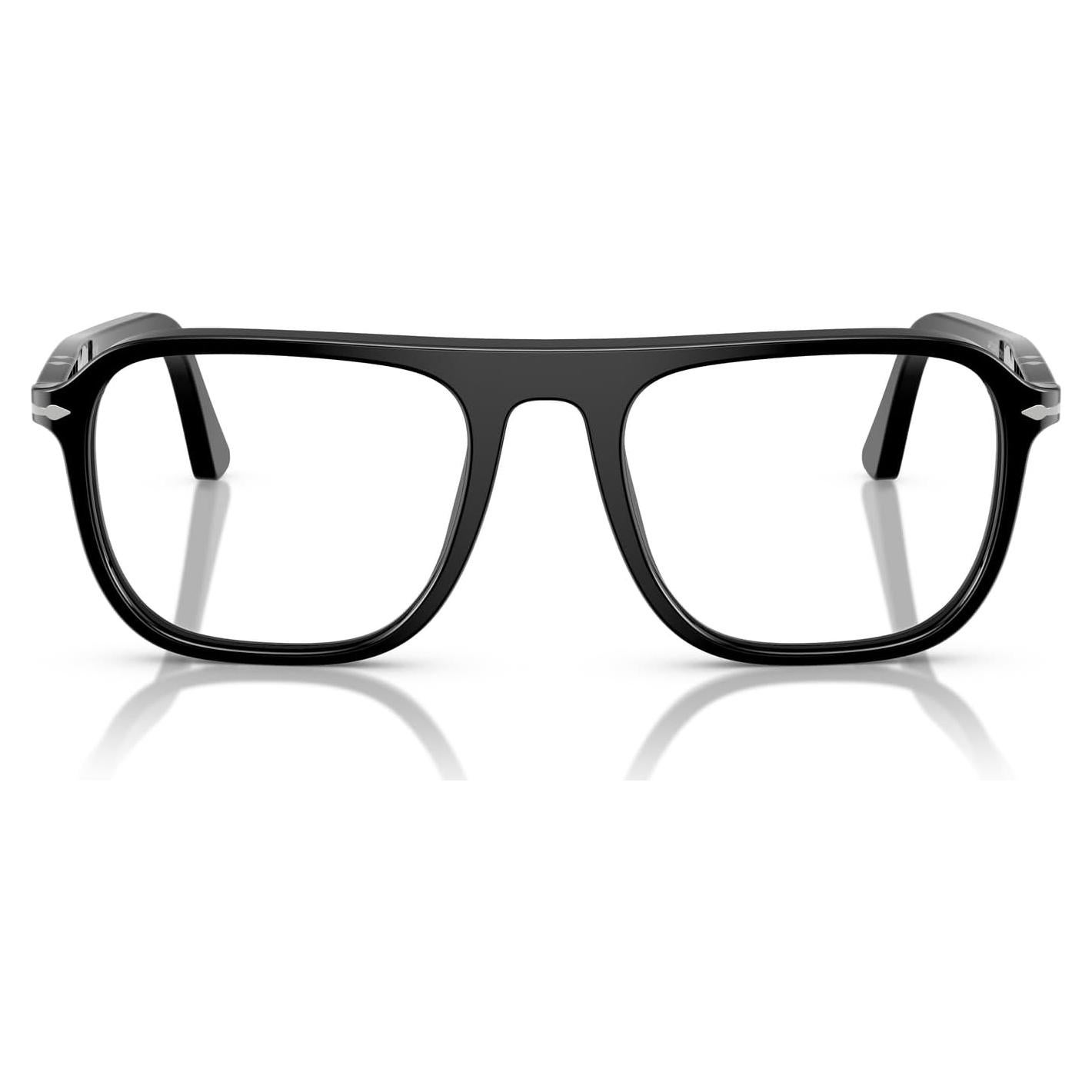 Gafas de Montura Cuadrada Persol PO3359V - Unisex Negro 53mm