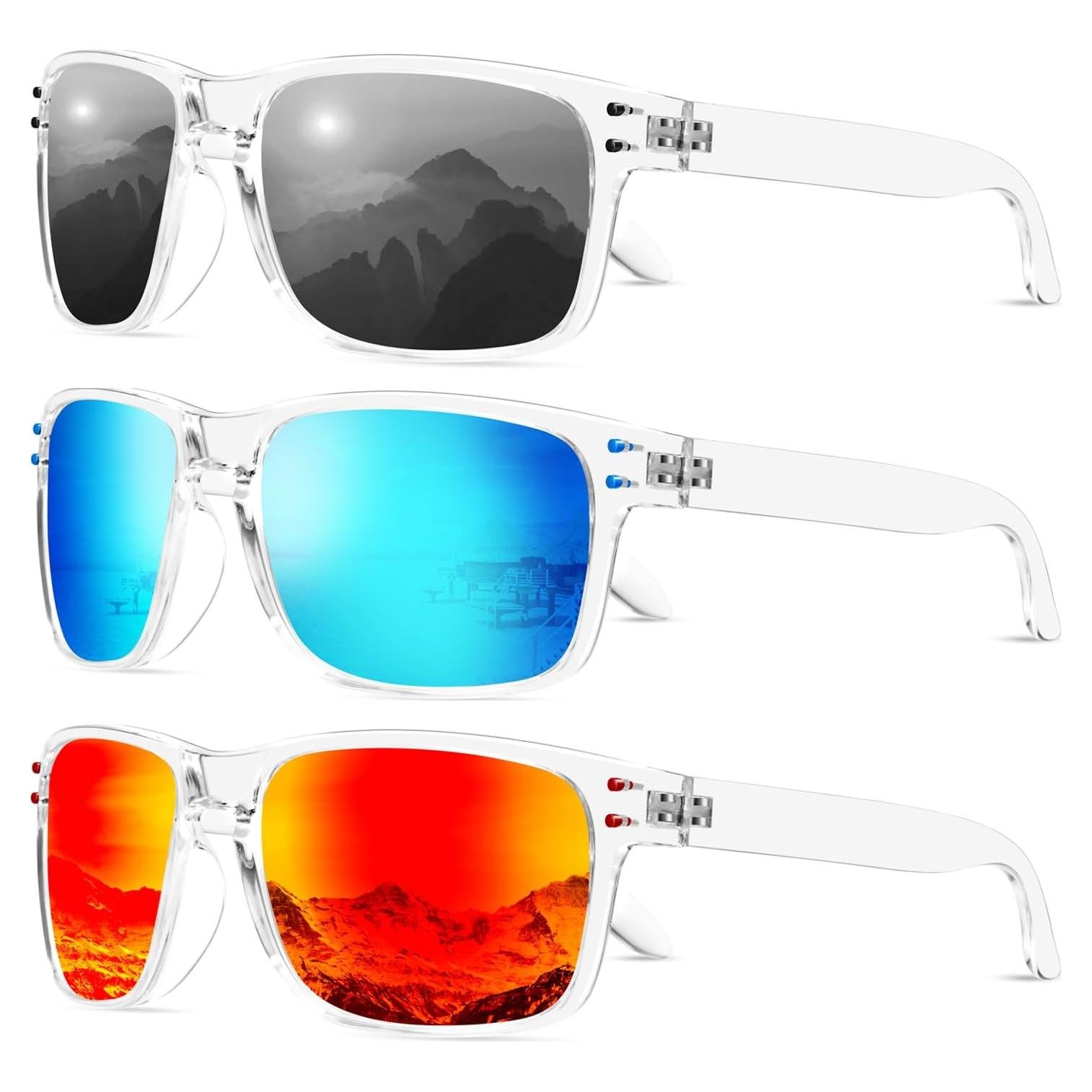 Gafas de Sol Polarizadas KALIYADI Estilo Vintage UV