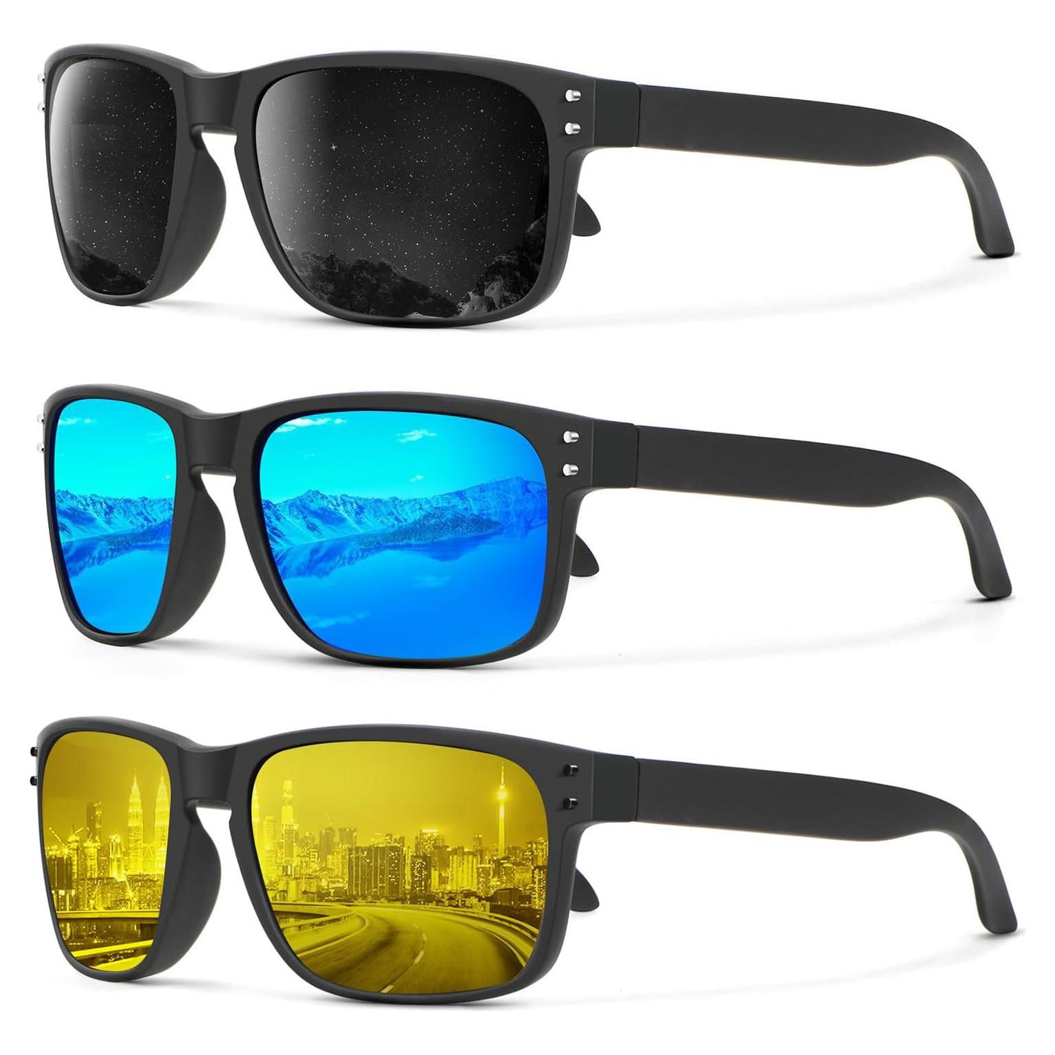 Gafas de Sol Polarizadas KALIYADI Estilo Vintage UV