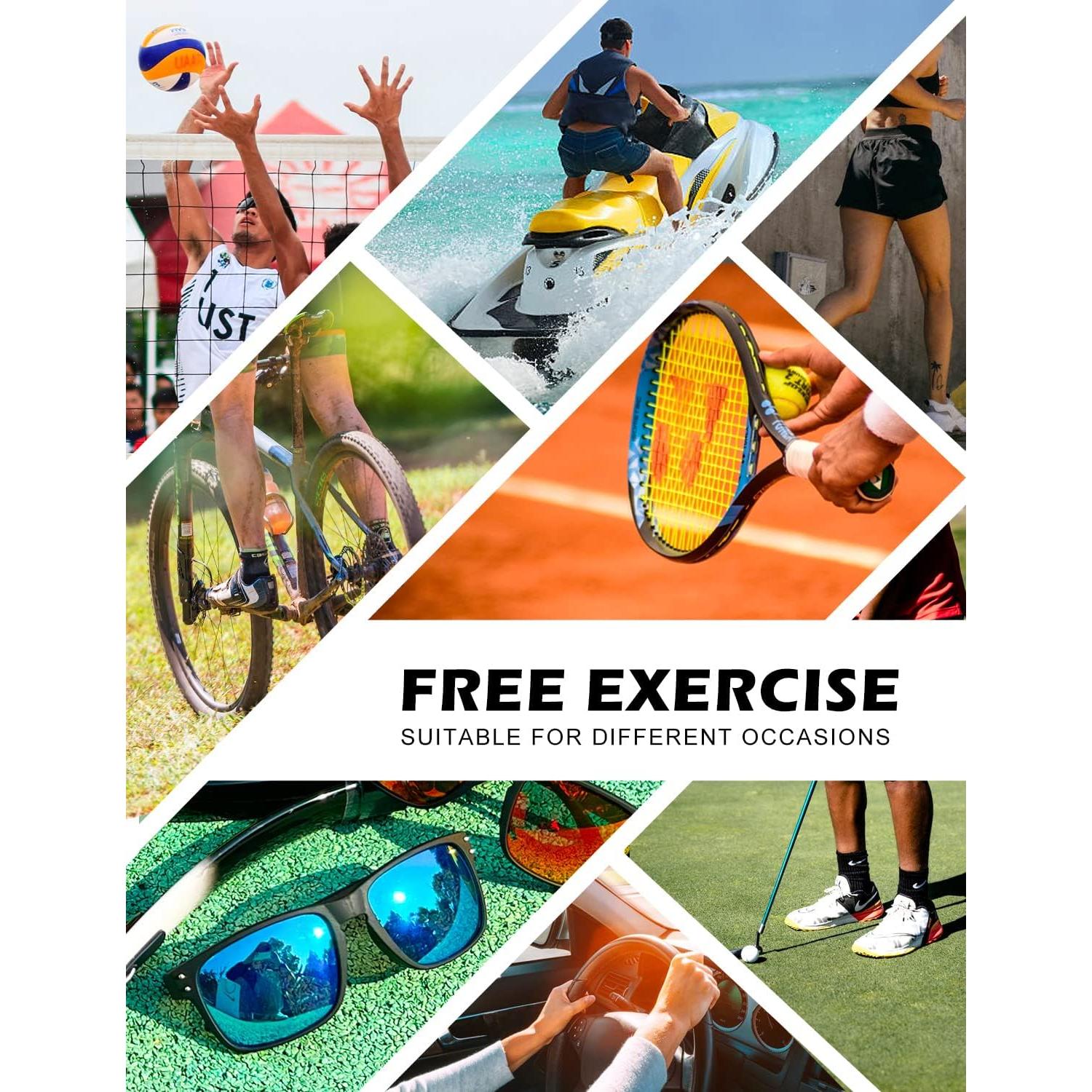 Gafas de Sol Polarizadas KALIYADI 3 Paquete UV Protección