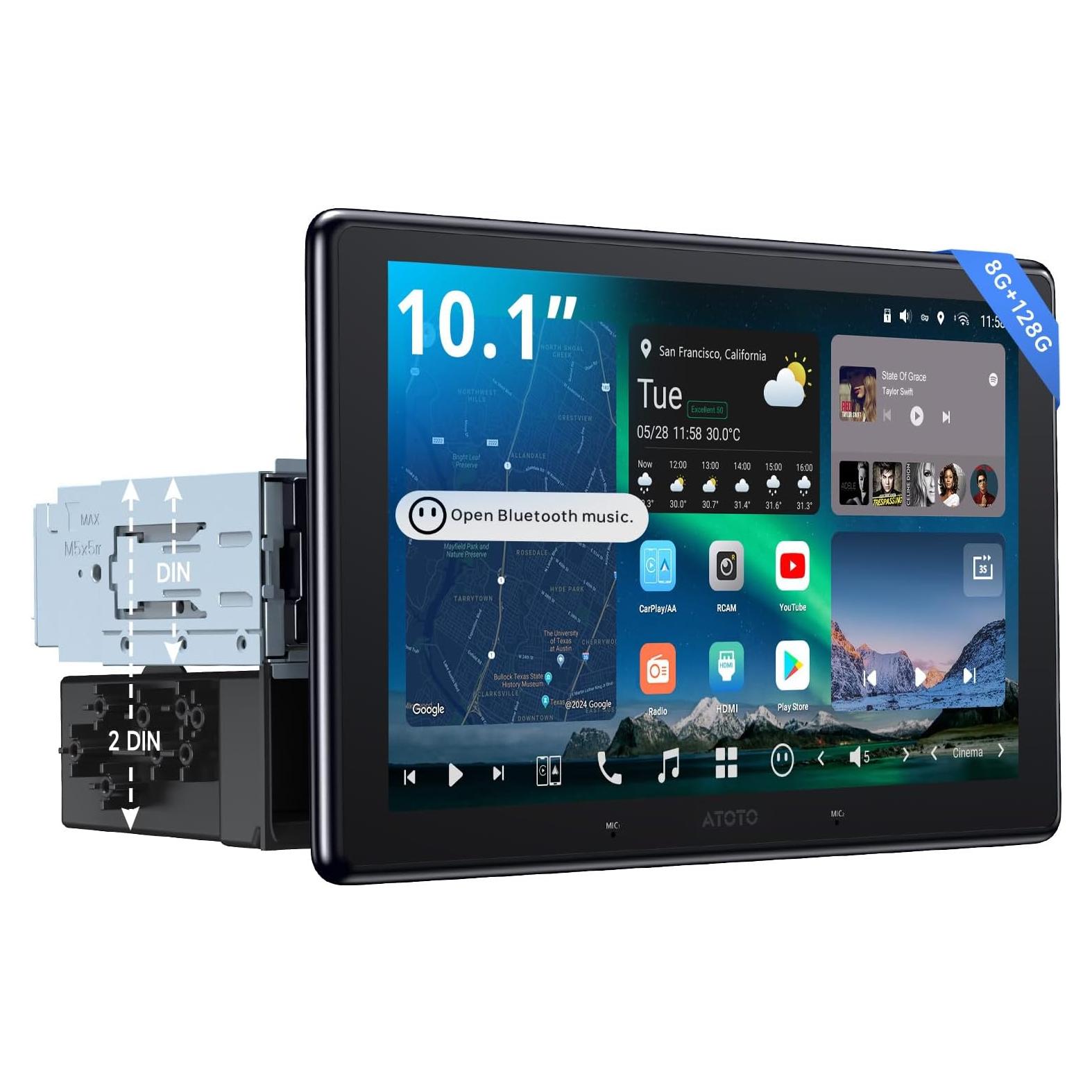 Estéreo de Coche Android 10.1" QLED X10G110E 8GB+128GB 4G LTE