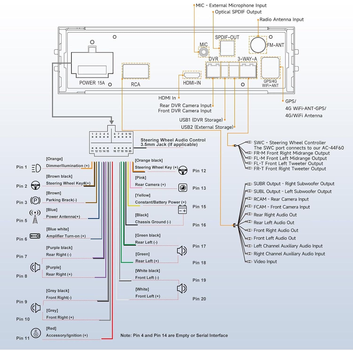 Estéreo de Coche Android 10.1" QLED X10G110E 8GB+128GB 4G LTE