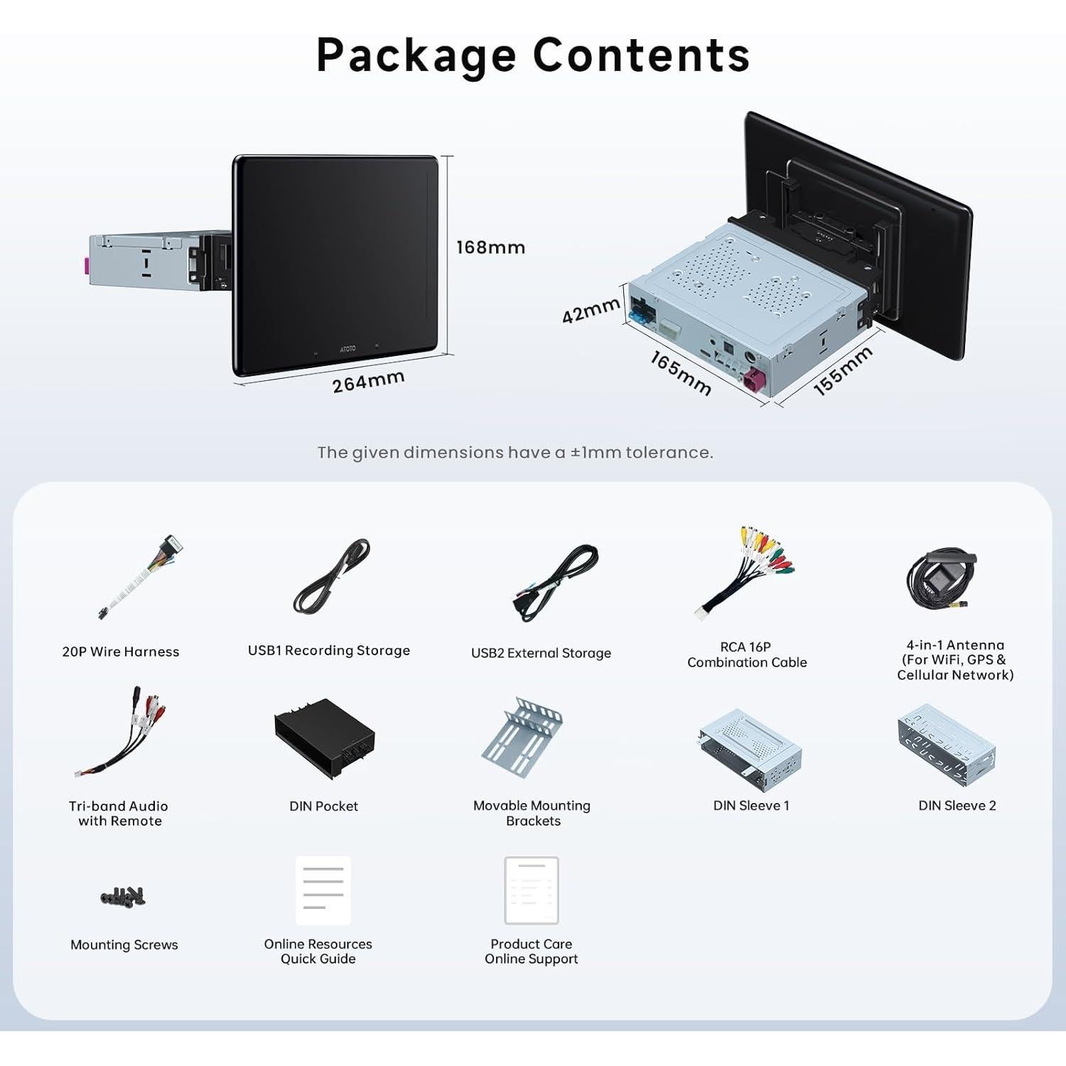 Estéreo de Coche Android 10.1" QLED X10G110E 8GB+128GB 4G LTE