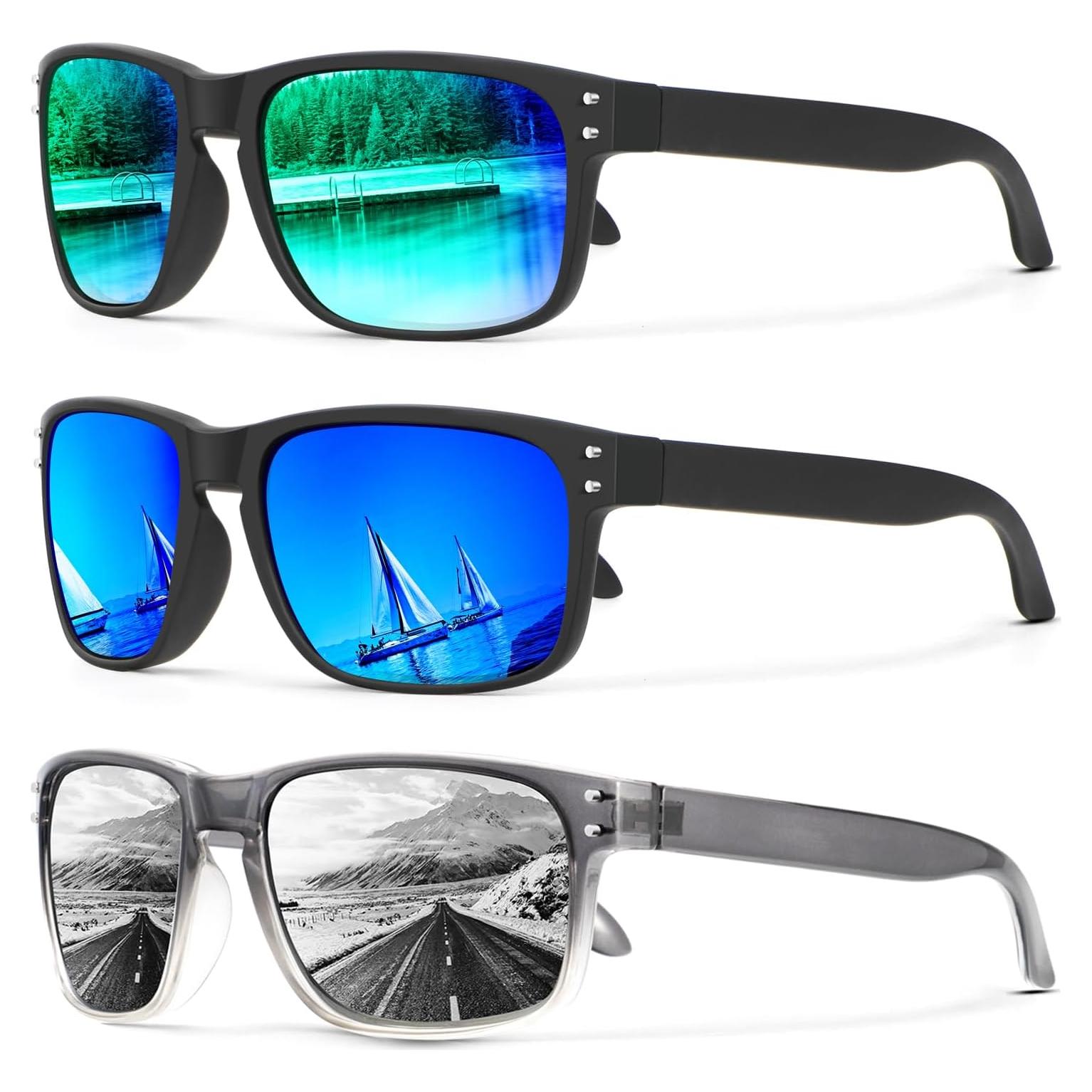 Gafas de Sol KALIYADI Polarizadas UV para Hombres y Mujeres