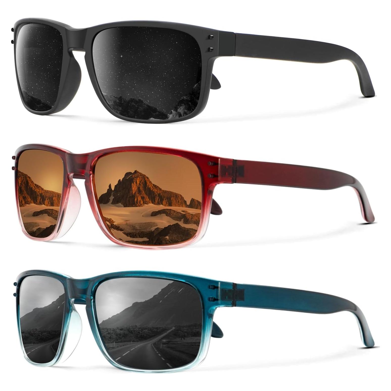 Gafas de Sol Polarizadas KALIYADI Estilo Vintage UV