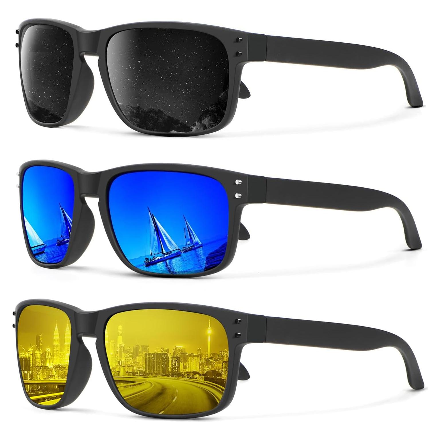 Gafas de sol KALIYADI polarizadas UV para pesca y deporte