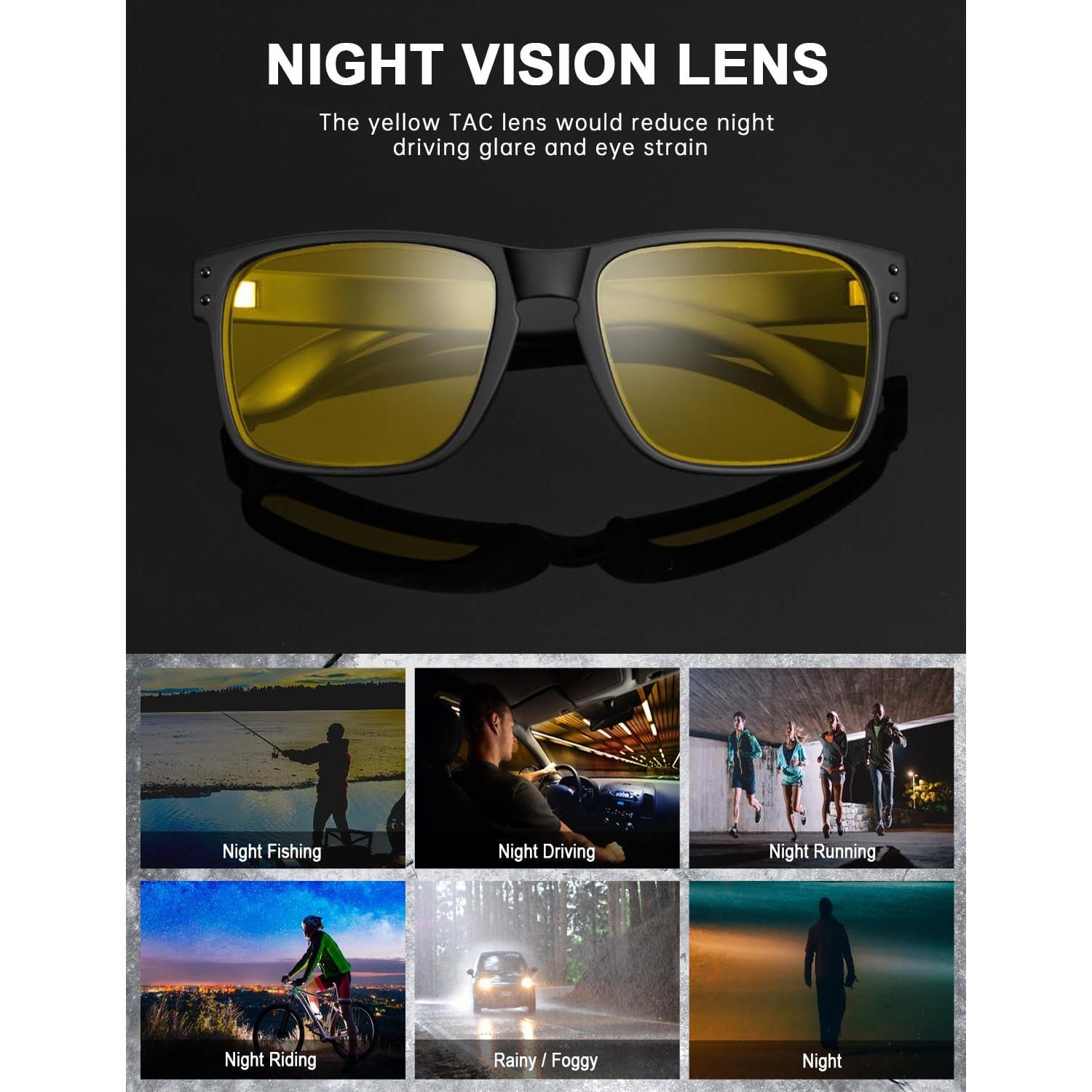 Gafas de sol KALIYADI polarizadas UV para pesca y deporte