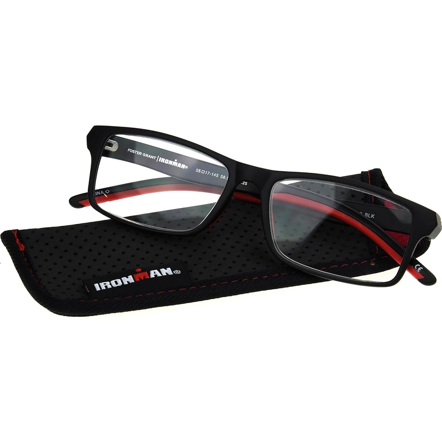 Gafas de lectura IRONMAN Endeavor 54mm 2.5x con estuche