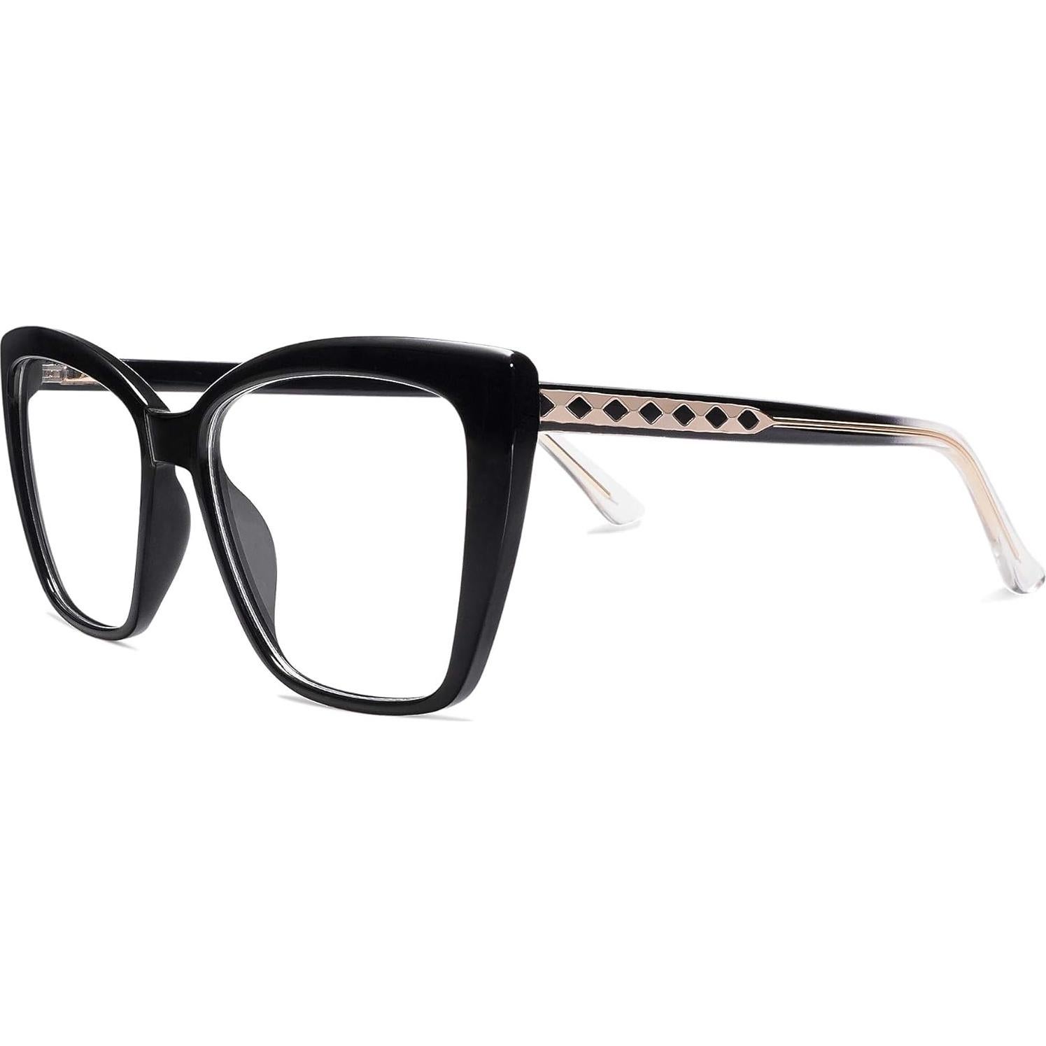 Gafas de lectura AMOMOMA TR90 estilo gato anti luz azul