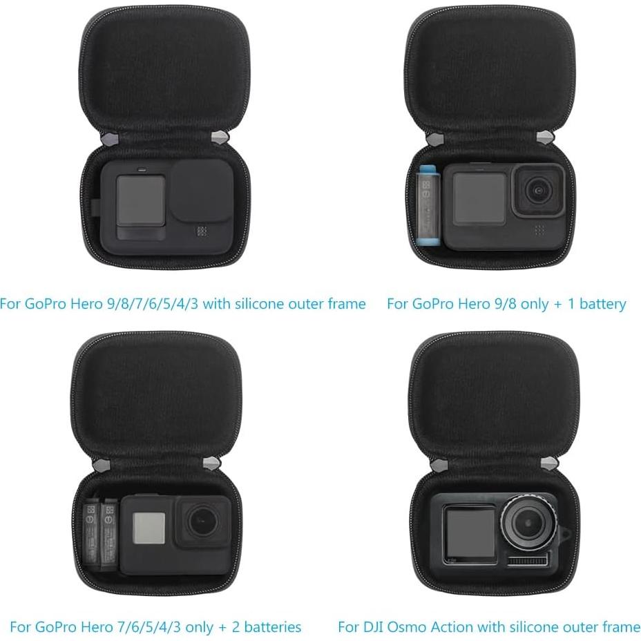 Estuche de transporte JSVER para GoPro Hero 13 y DJI Osmo