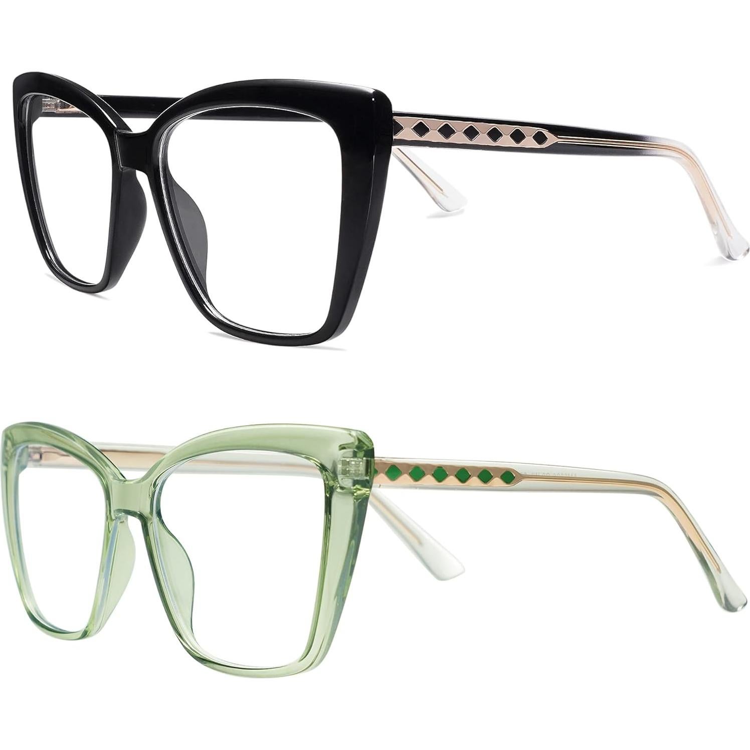 Gafas de Lectura Amomoma Anti Luz Azul Oversized 2.5x