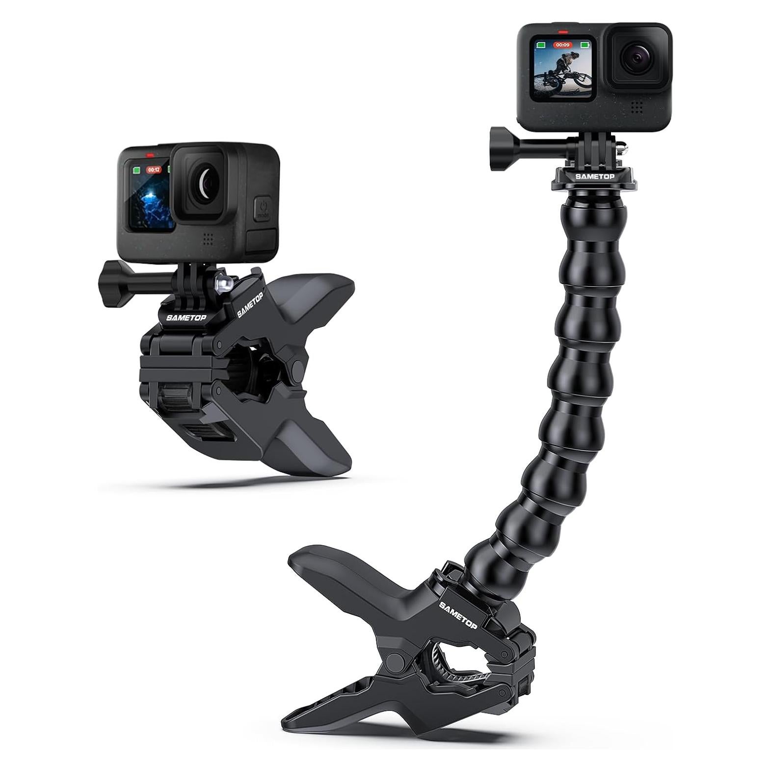 Soporte Jaws Flex Clamp Sametop para GoPro y DJI Osmo