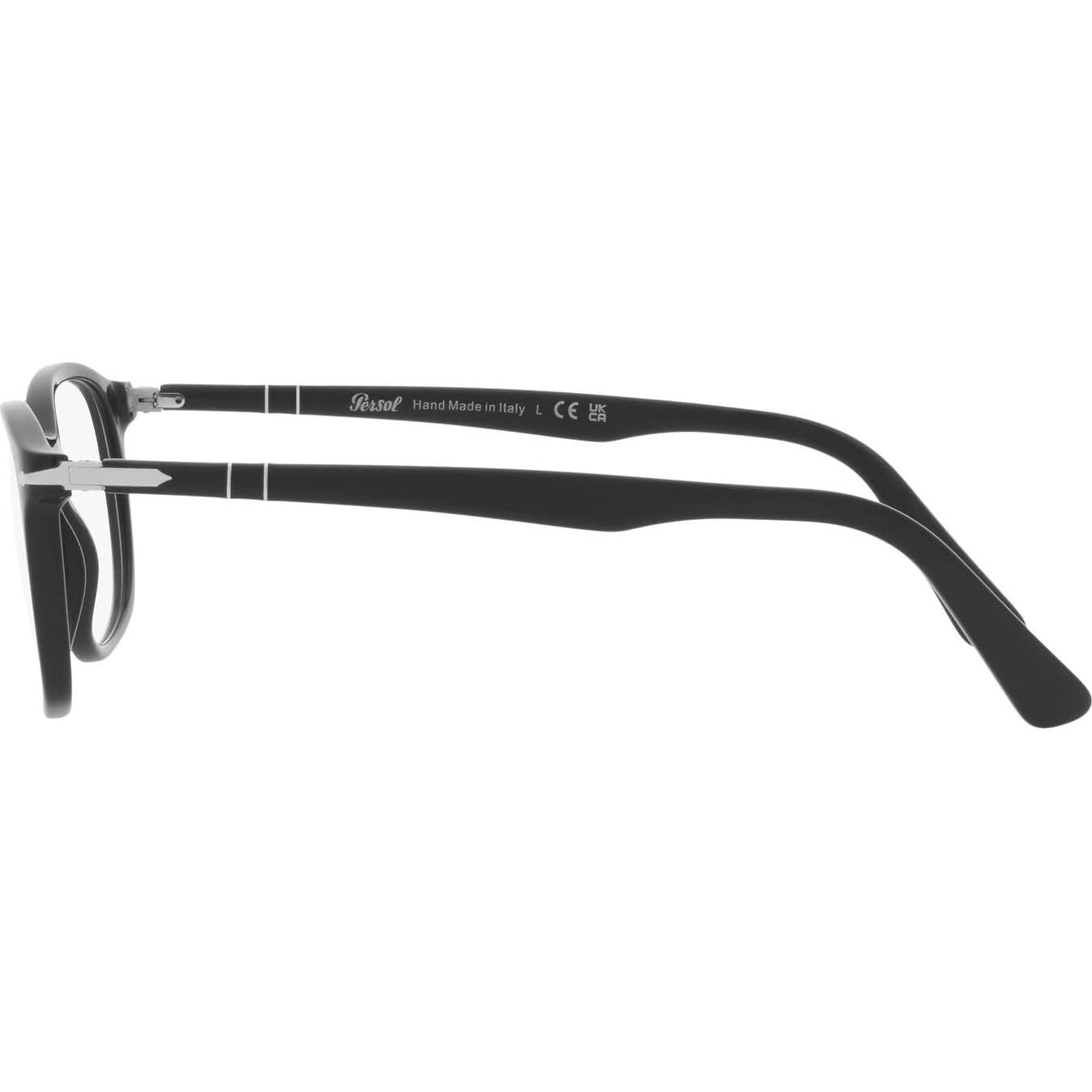 Gafas Recetadas Persol PO3303V Cuadradas Negras 53mm