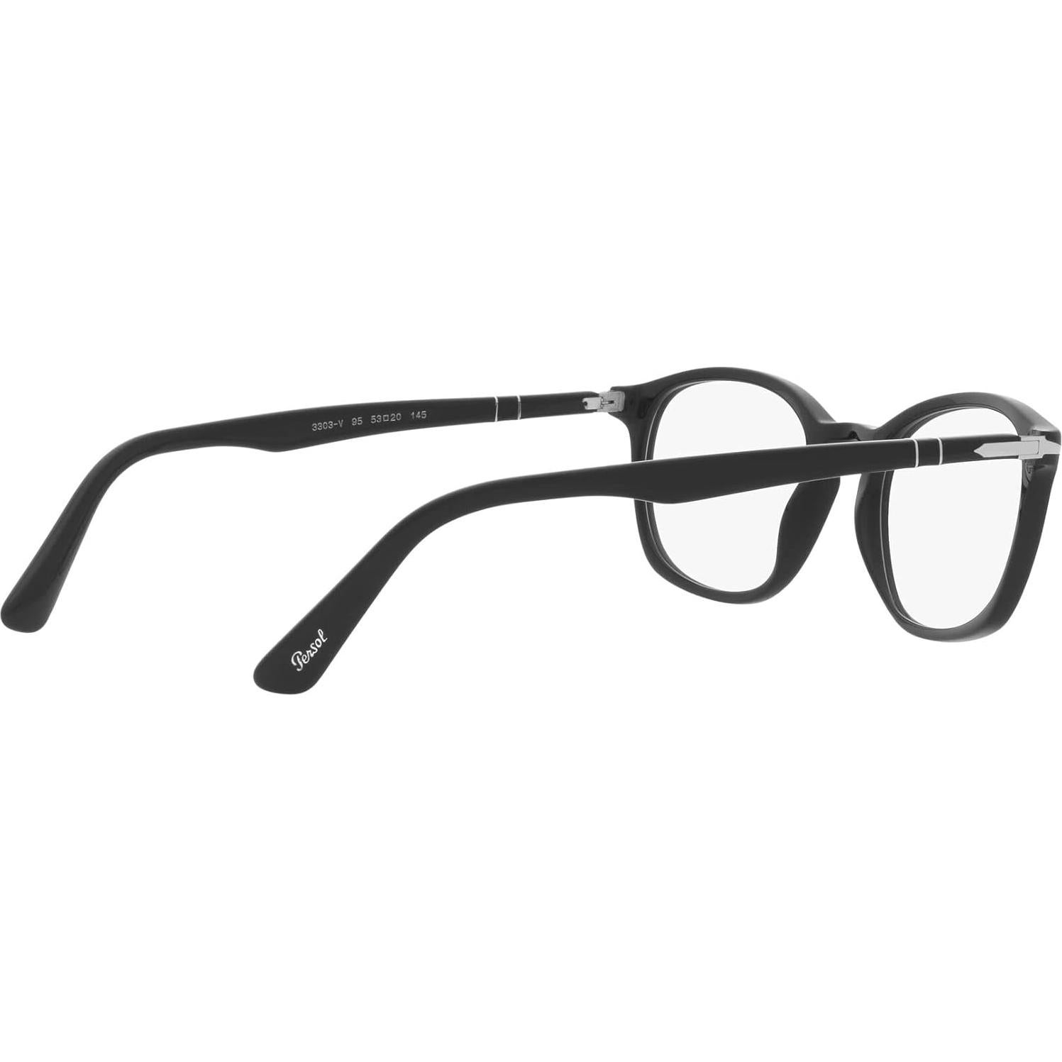 Gafas Recetadas Persol PO3303V Cuadradas Negras 53mm