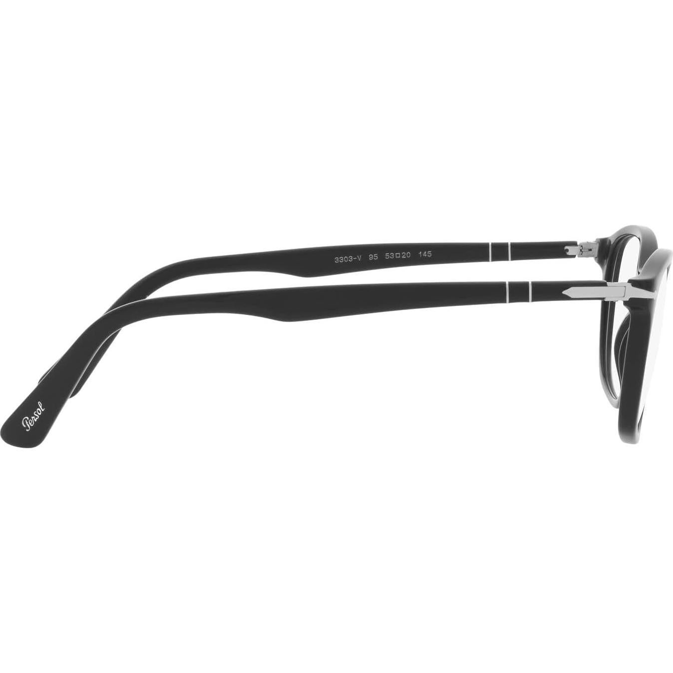 Gafas Recetadas Persol PO3303V Cuadradas Negras 53mm