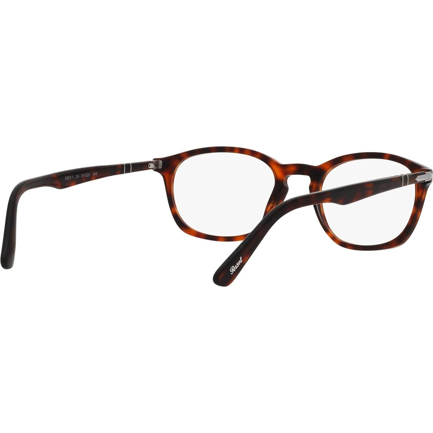 Gafas Recetadas Persol PO3303V Cuadradas Havana 51mm