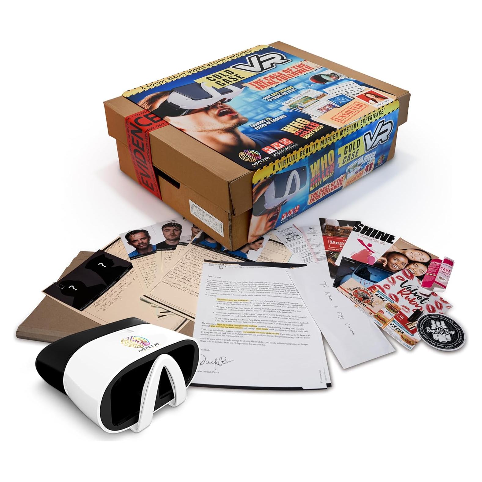 Cold Case VR - Abacus Brands - Juego de Misterio 1-6 Jugadores