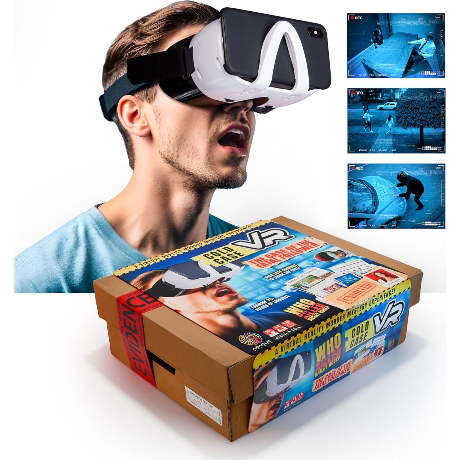 Cold Case VR - Abacus Brands - Juego de Misterio 1-6 Jugadores